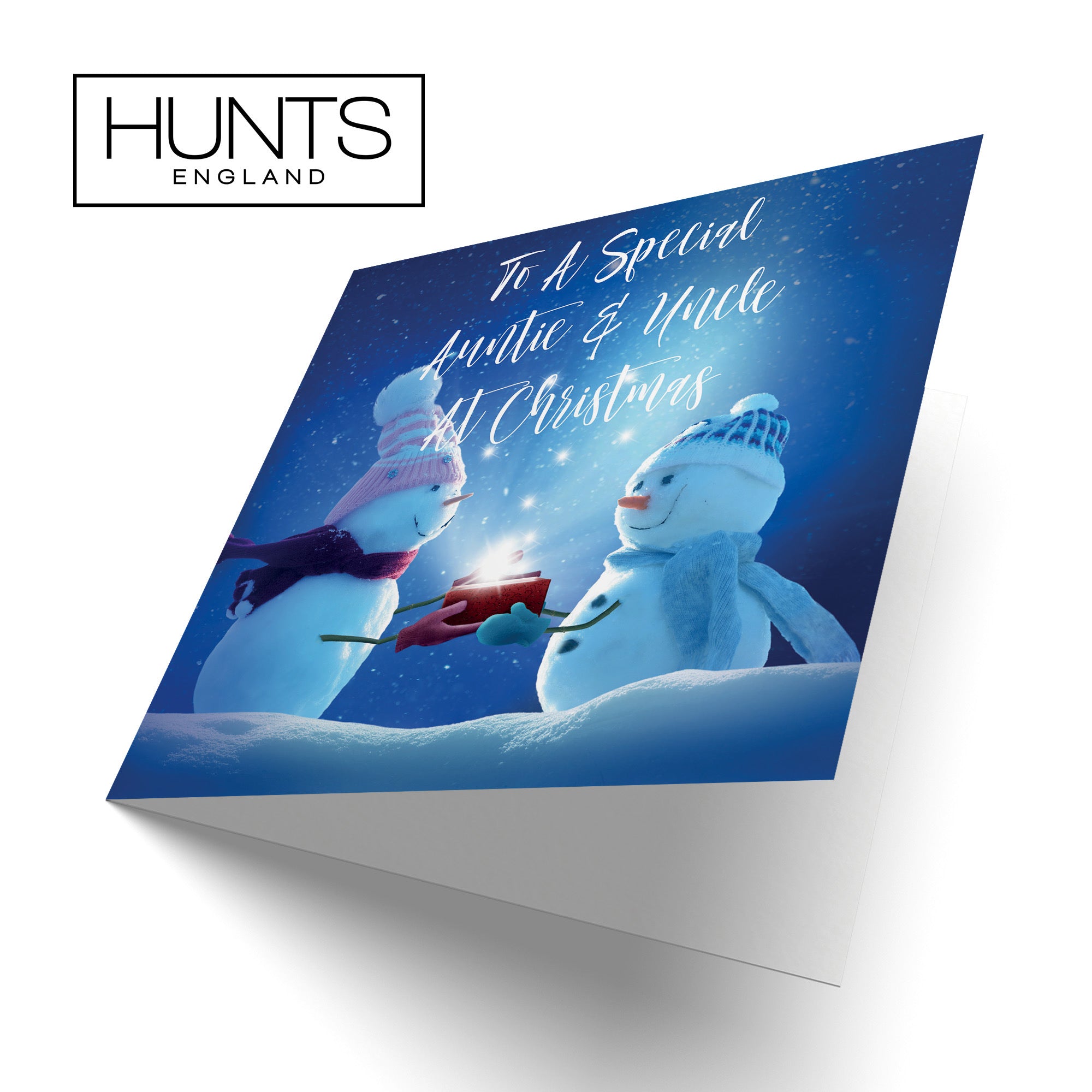 Auntie And Uncle Christmas Card Starry Night - Default Title (TH03133)