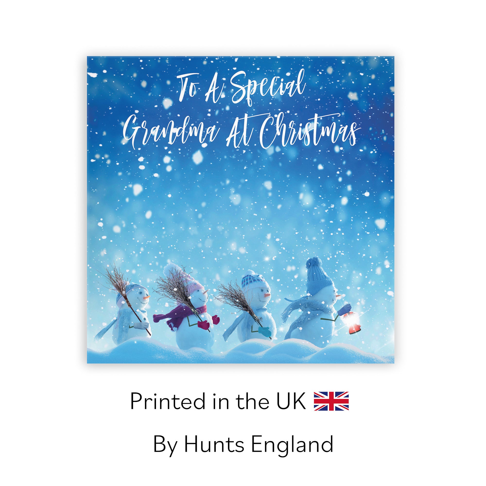 Grandma Christmas Card Snow People - Default Title (TH03137)