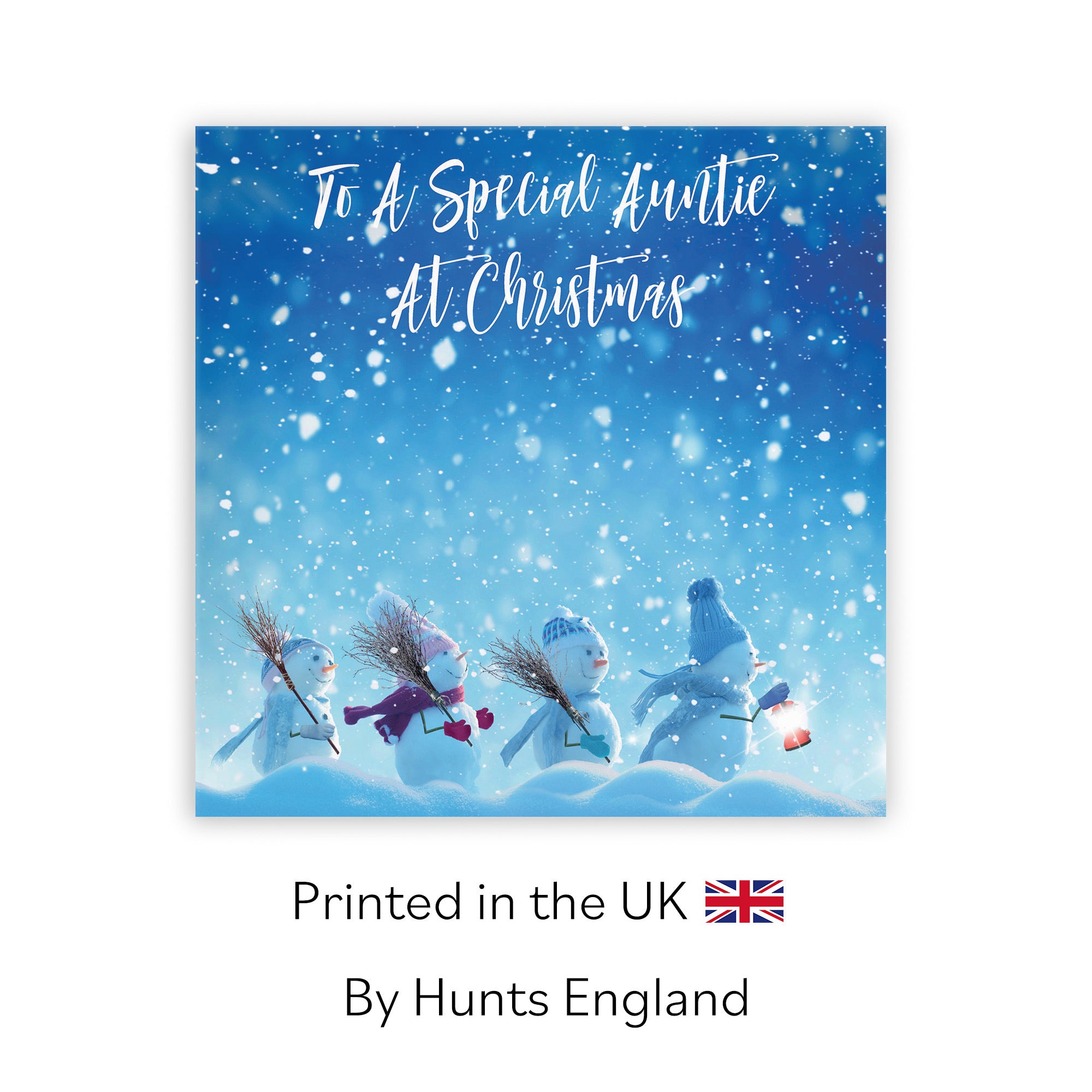 Auntie Christmas Card Snow People - Default Title (TH03140)
