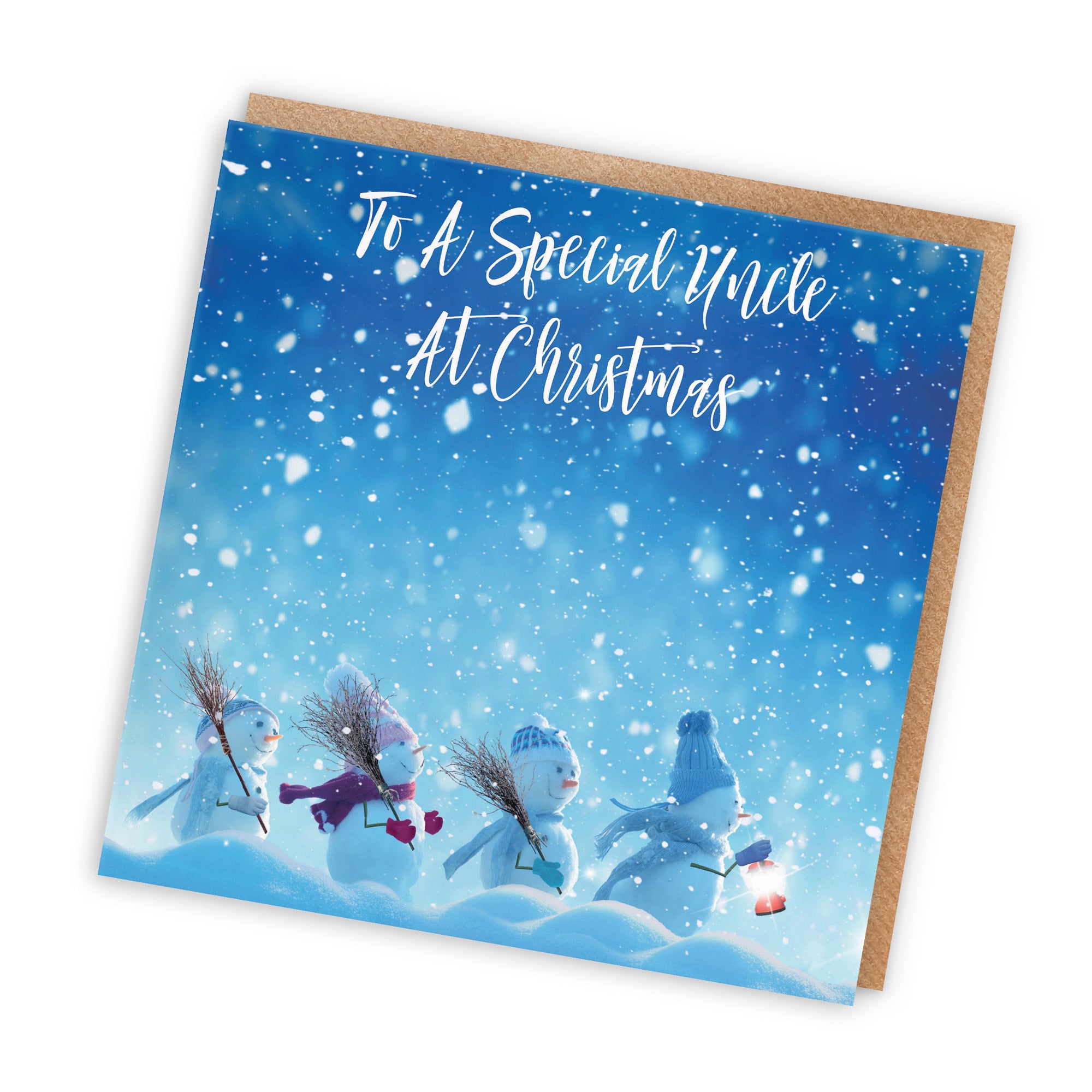 Uncle Christmas Card Snow People - Default Title (TH03142)
