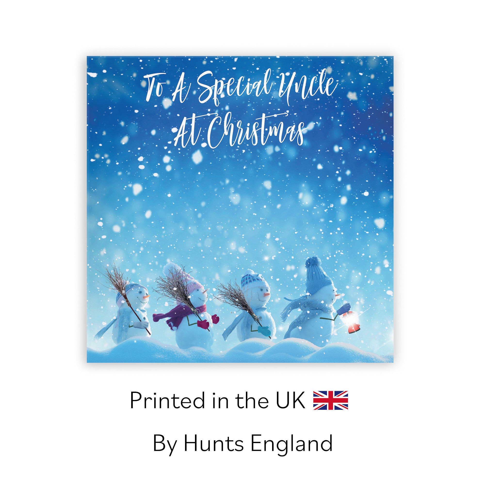 Uncle Christmas Card Snow People - Default Title (TH03142)