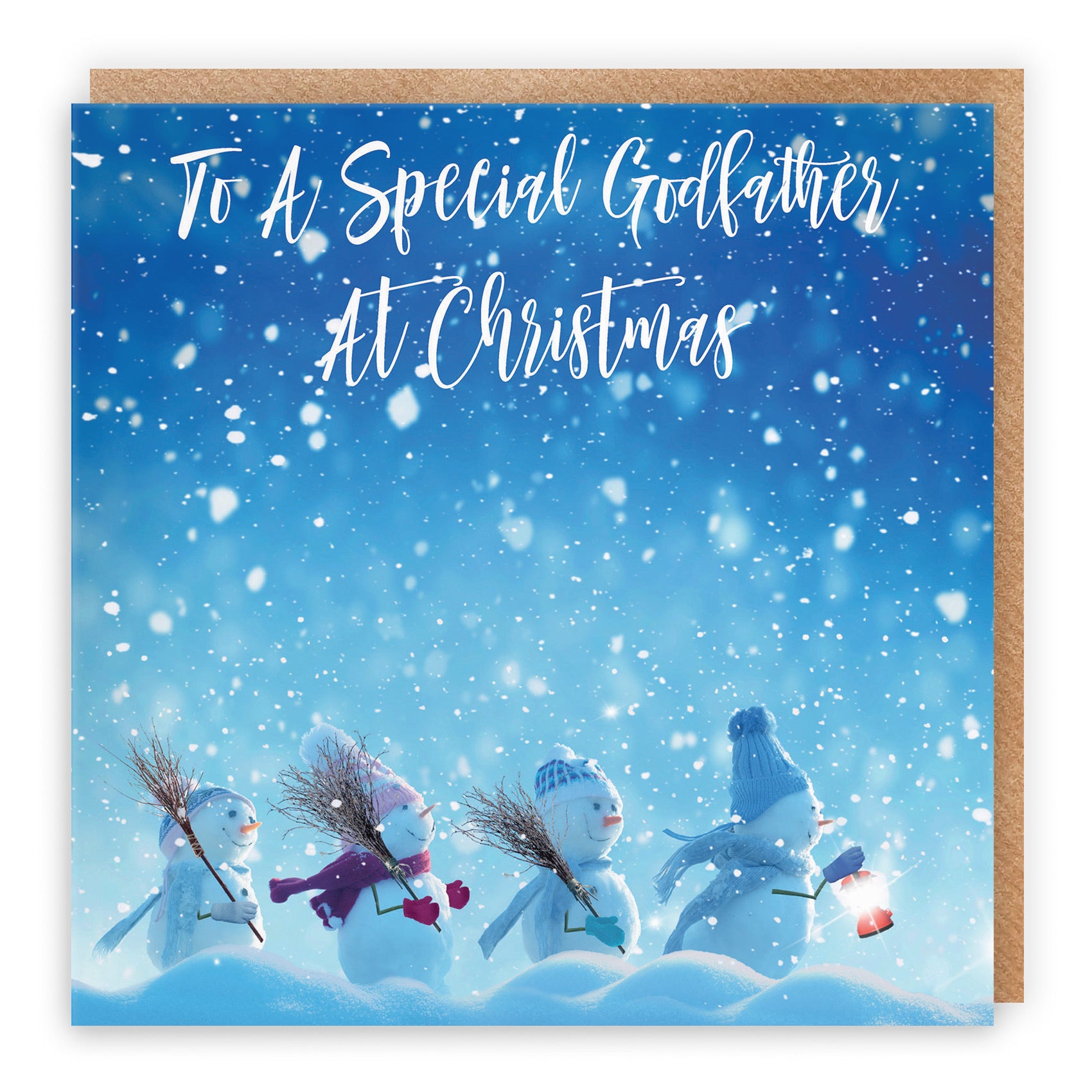 Godfather Christmas Card Snow People - Default Title (TH03143)