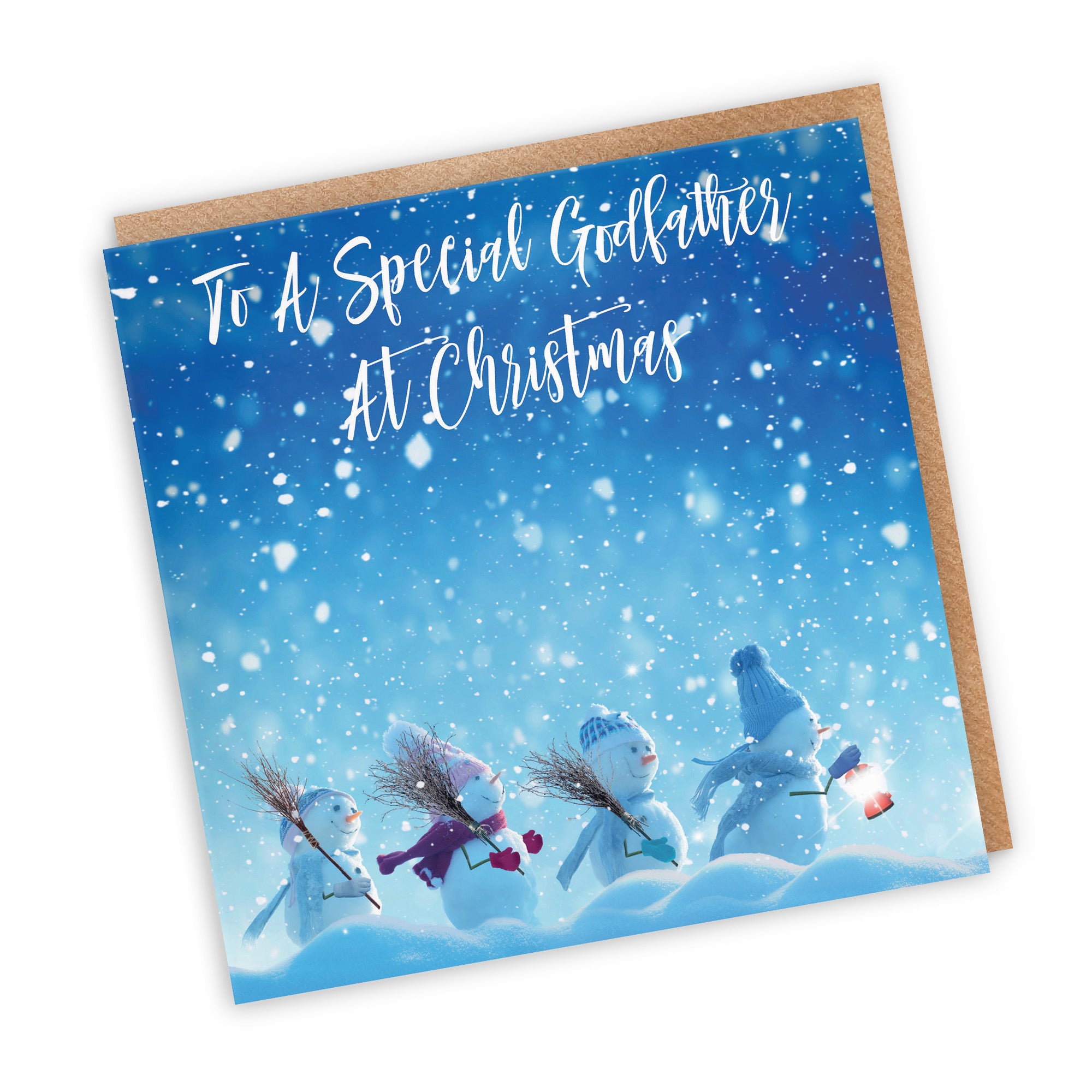 Godfather Christmas Card Snow People - Default Title (TH03143)