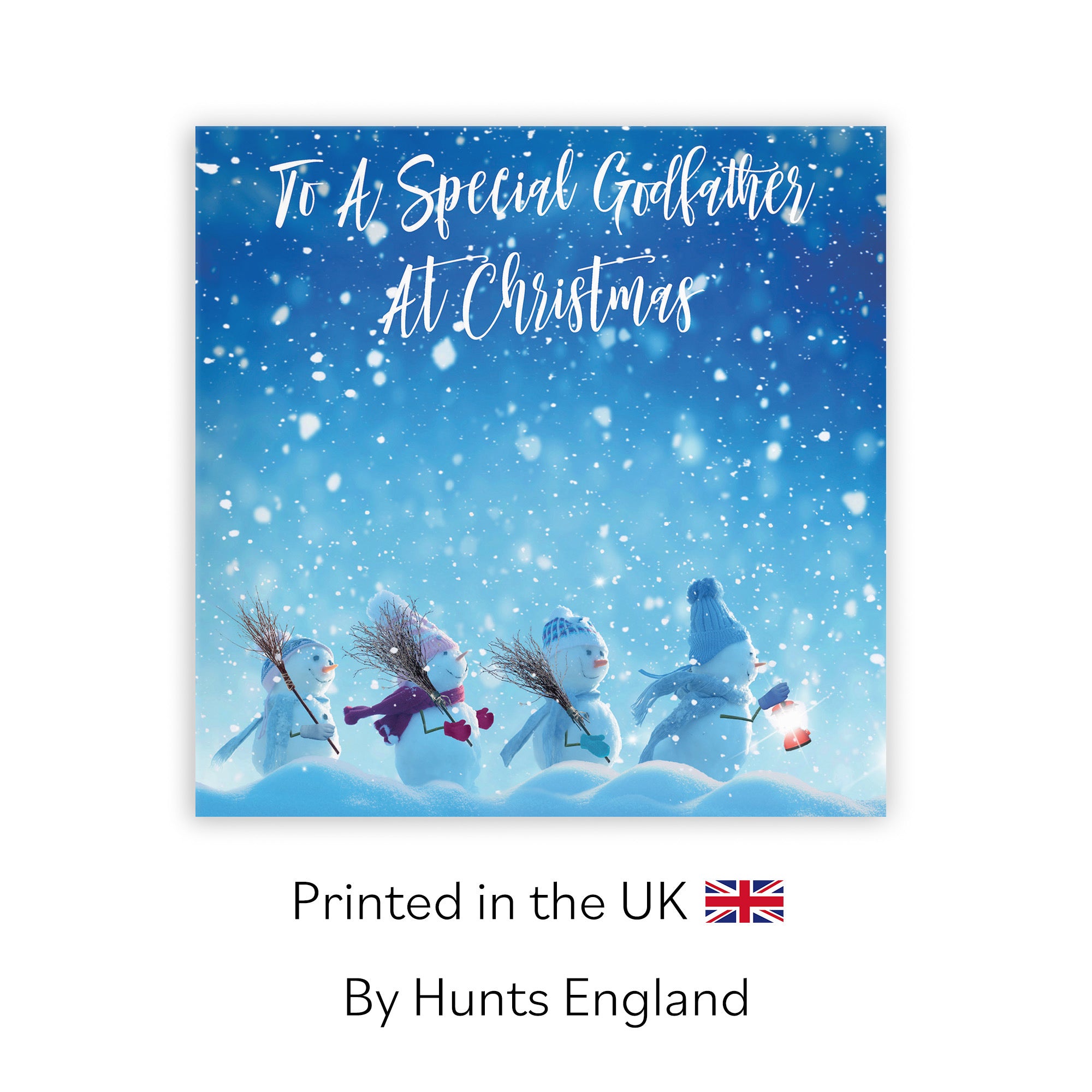 Godfather Christmas Card Snow People - Default Title (TH03143)