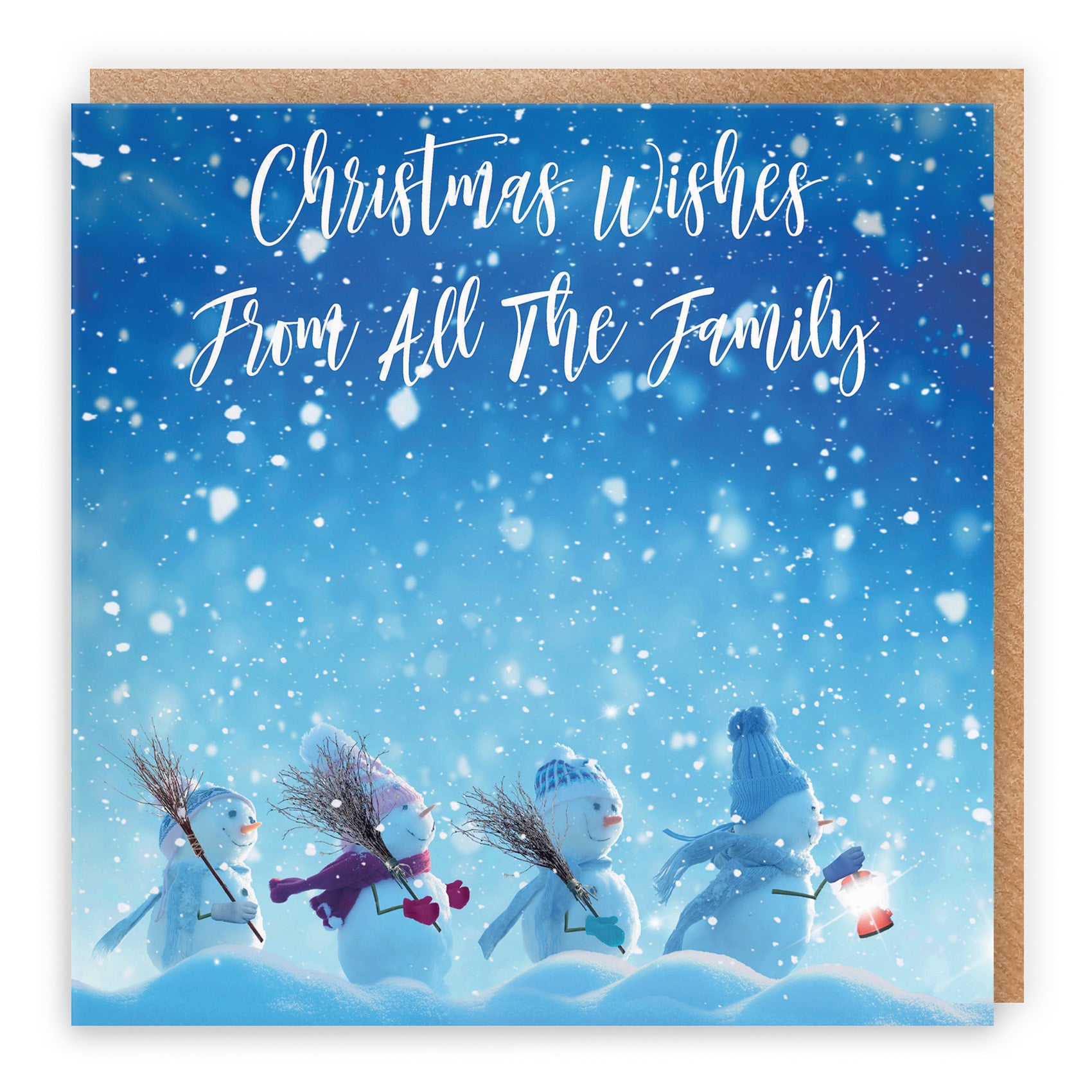 From All The Family Christmas Card Snow People - Default Title (TH03144)