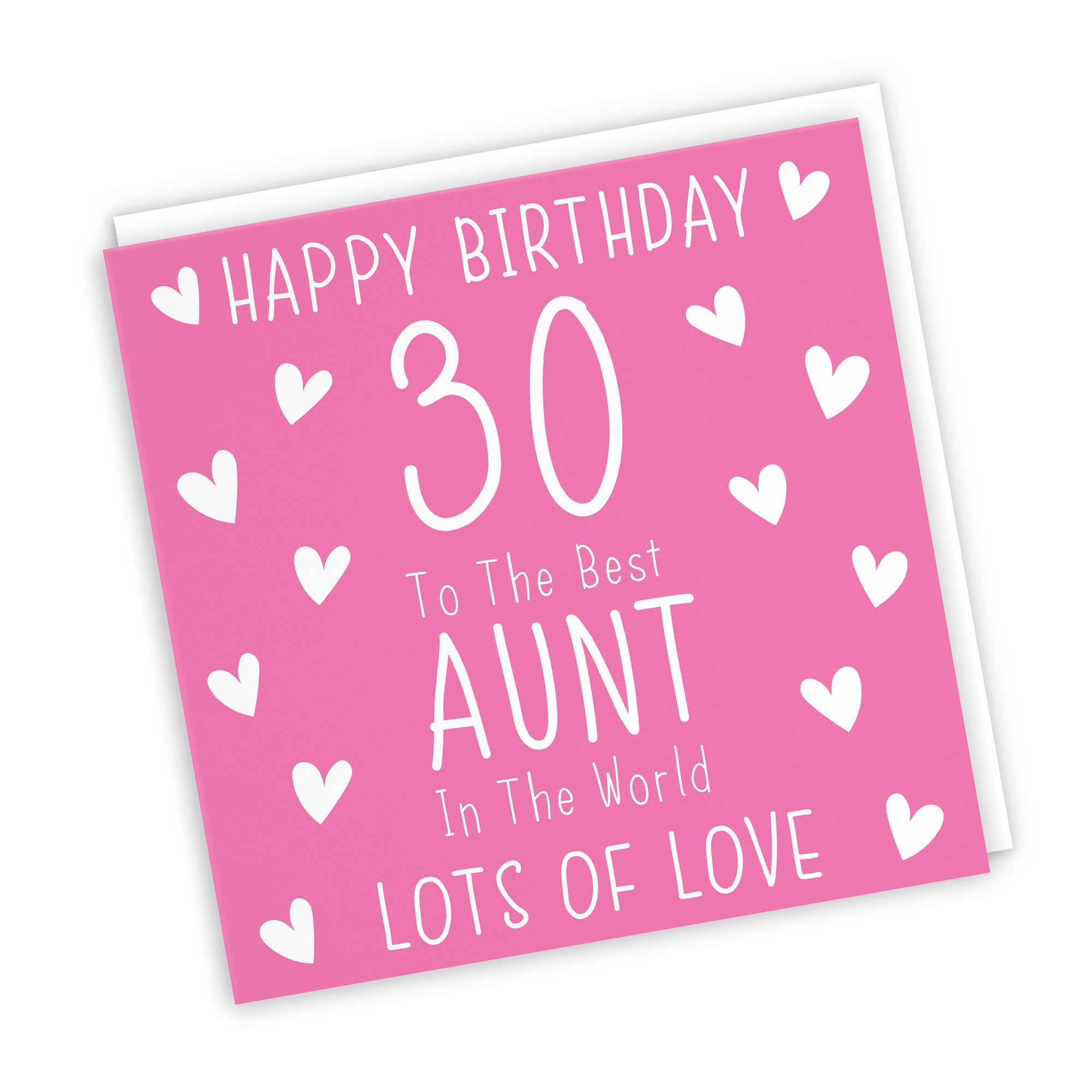 30th Aunt Birthday Card Iconic - Default Title (TH03161)