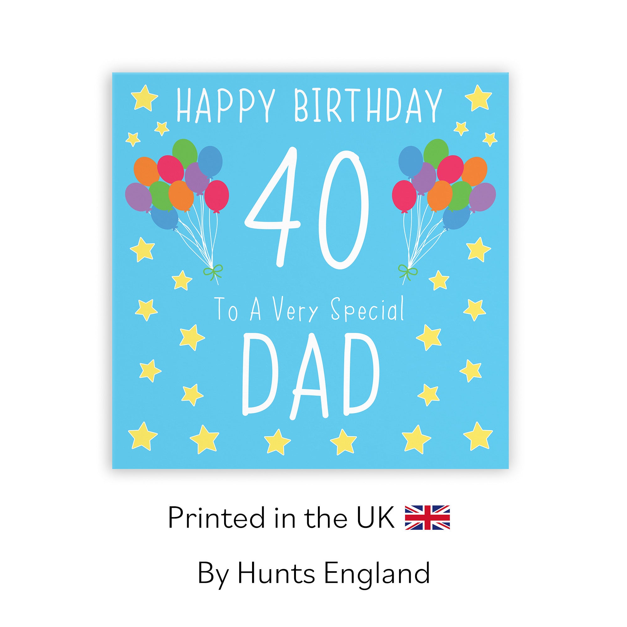 40th Dad Birthday Card Iconic - Default Title (TH03162)