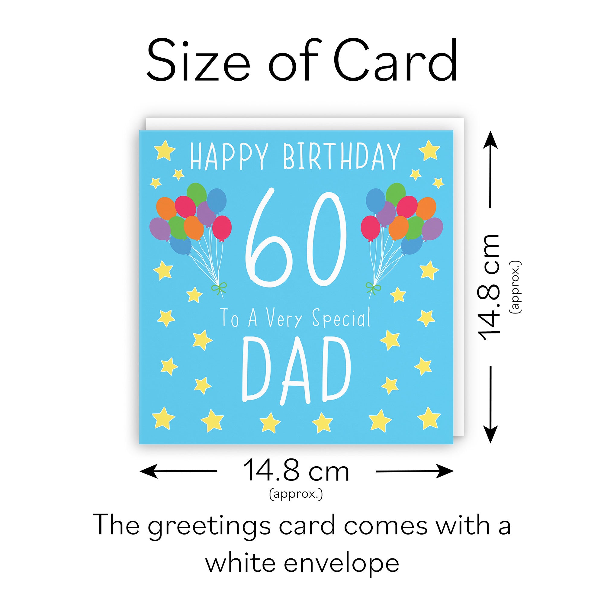 60th Dad Birthday Card Iconic - Default Title (TH03163)
