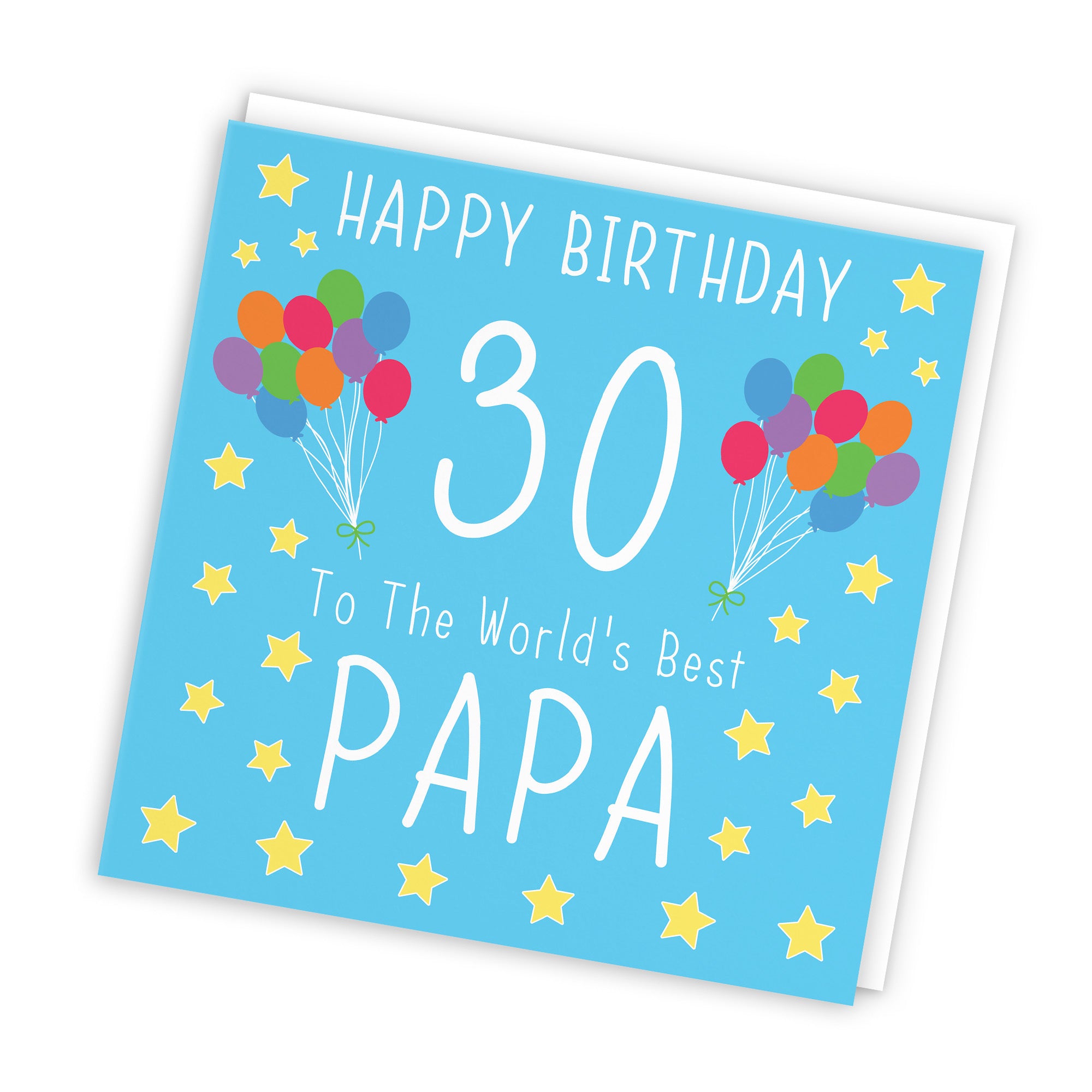 30th Papa Birthday Card Iconic - Default Title (TH03164)