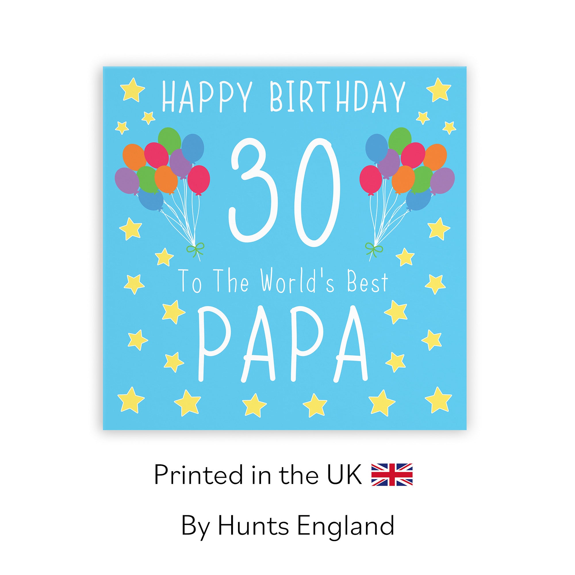 30th Papa Birthday Card Iconic - Default Title (TH03164)