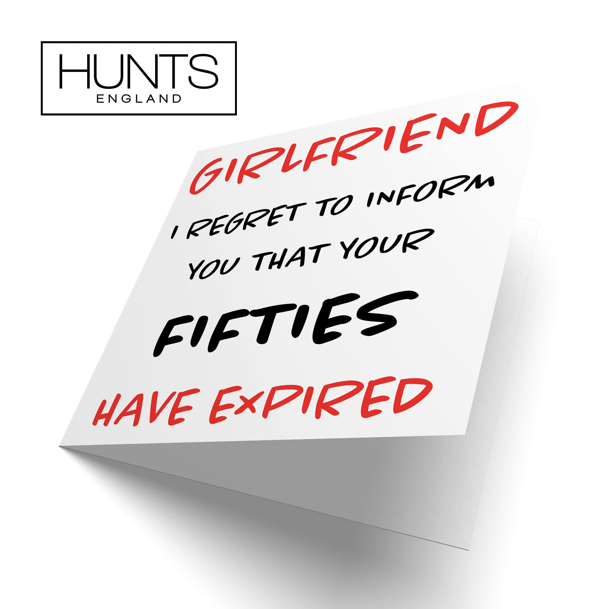 60th Girlfriend Birthday Card Funny Retro - Default Title (TH03210)