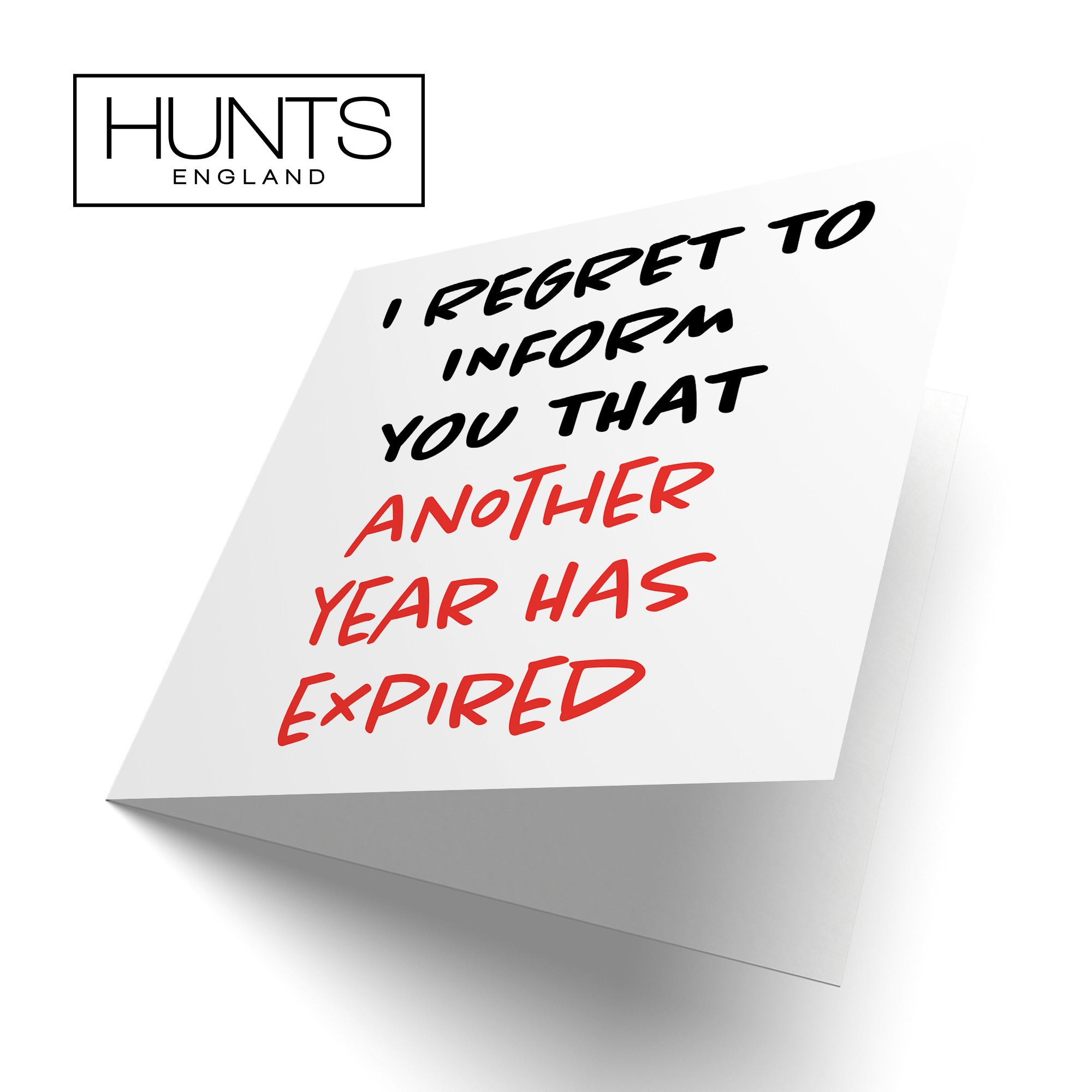 Regret To Inform You Funny Birthday Card Retro - Default Title (TH03219)