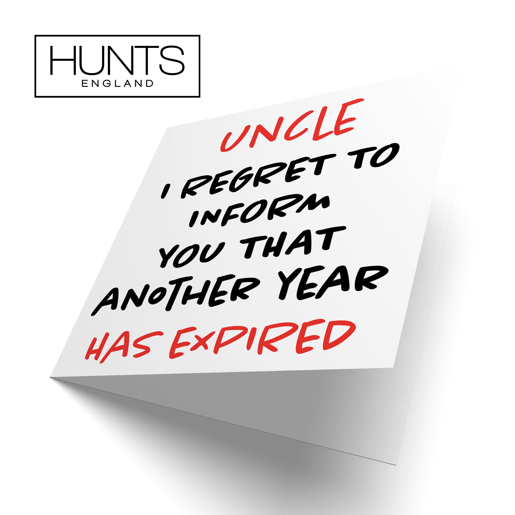 Uncle Birthday Card Funny Retro - Default Title (TH03221)