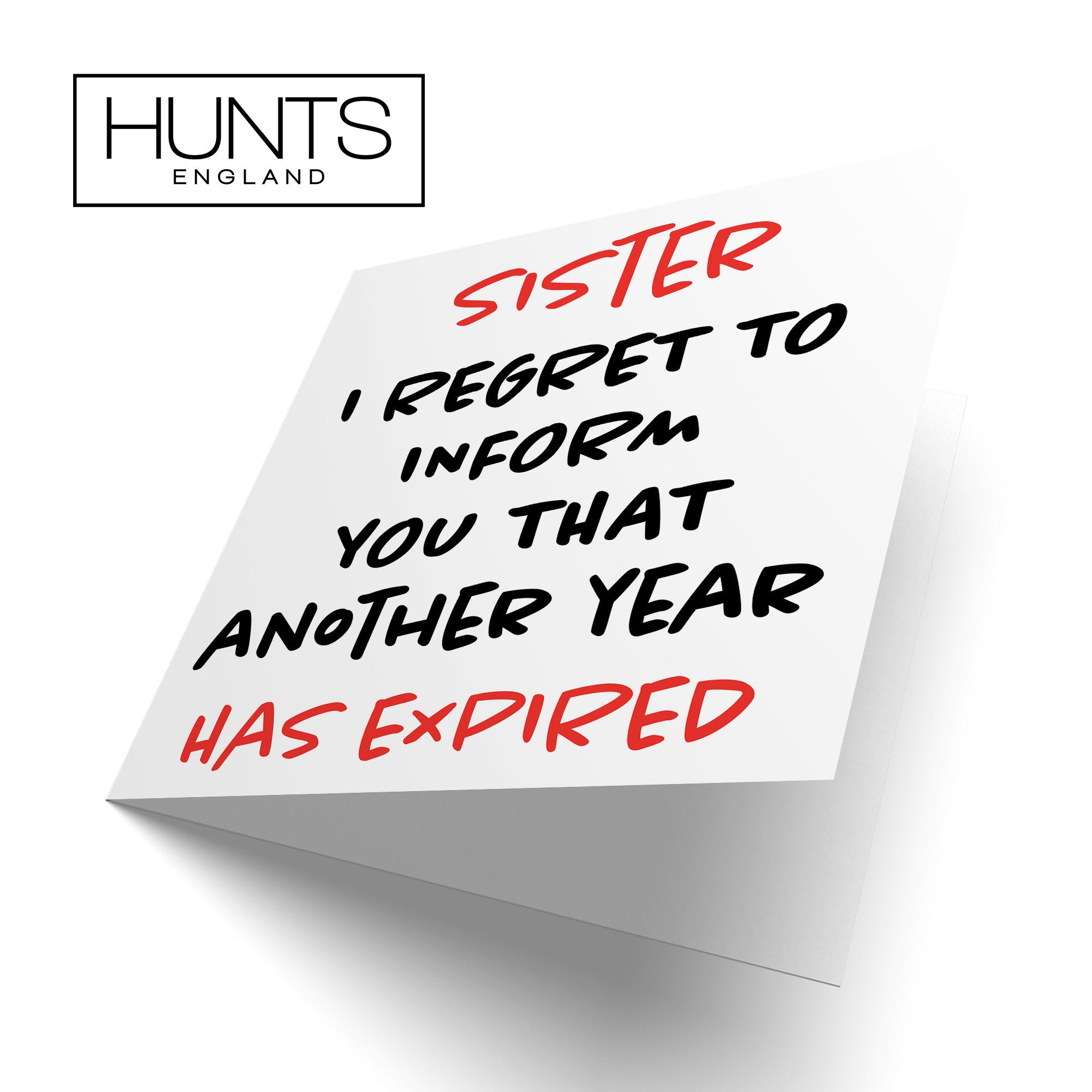 Sister Birthday Card Funny Retro - Default Title (TH03222)