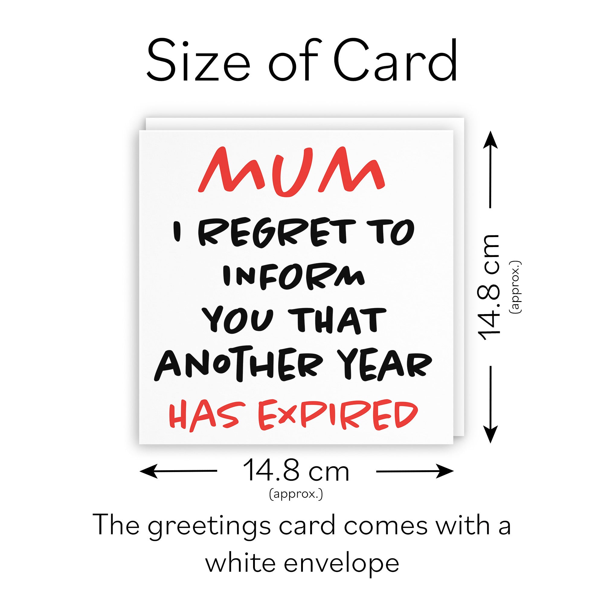 Mum Birthday Card Funny Retro - Default Title (TH03226)