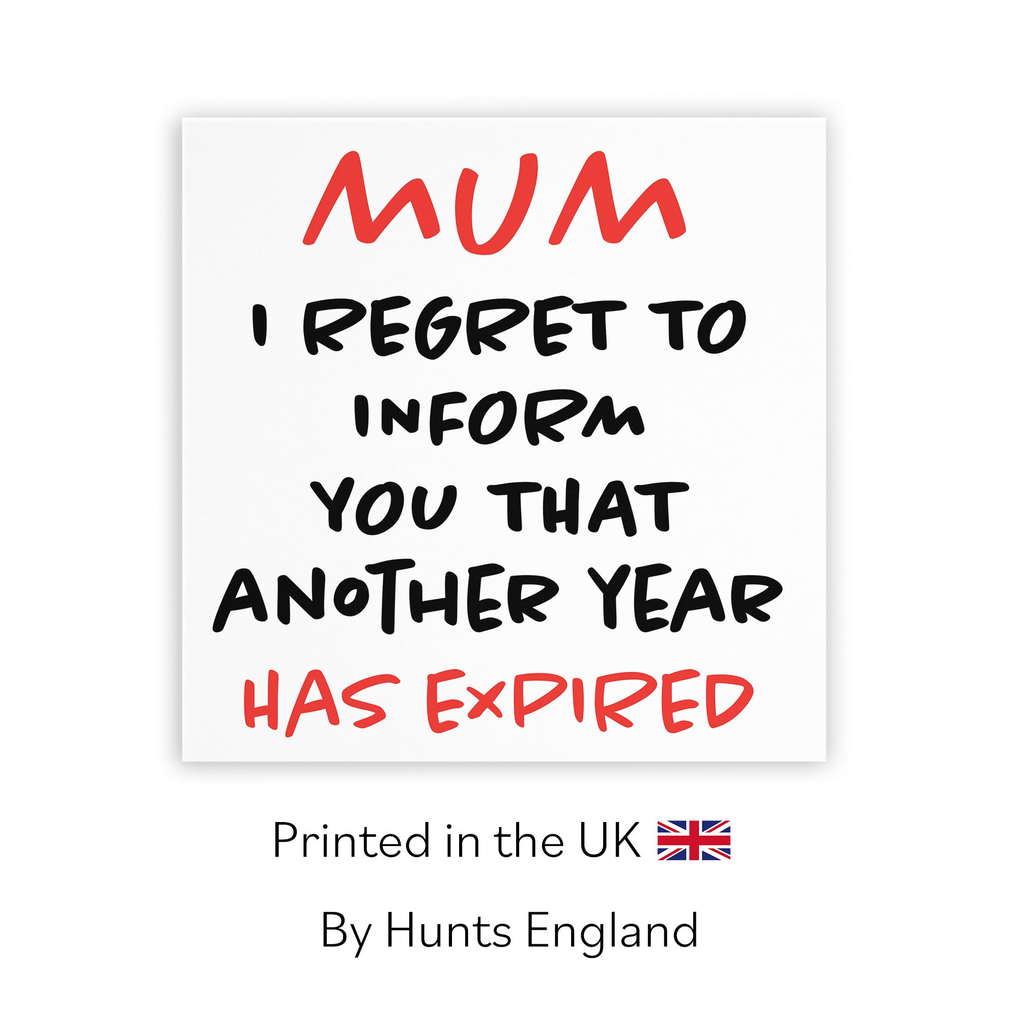 Mum Birthday Card Funny Retro - Default Title (TH03226)