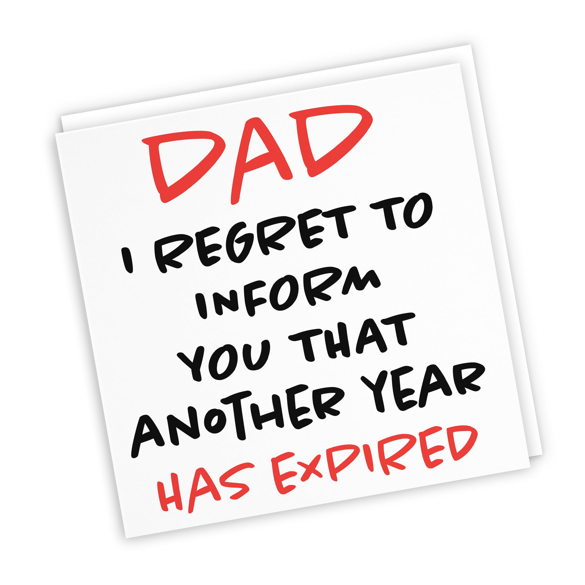 Dad Birthday Card Funny Retro - Default Title (TH03227)