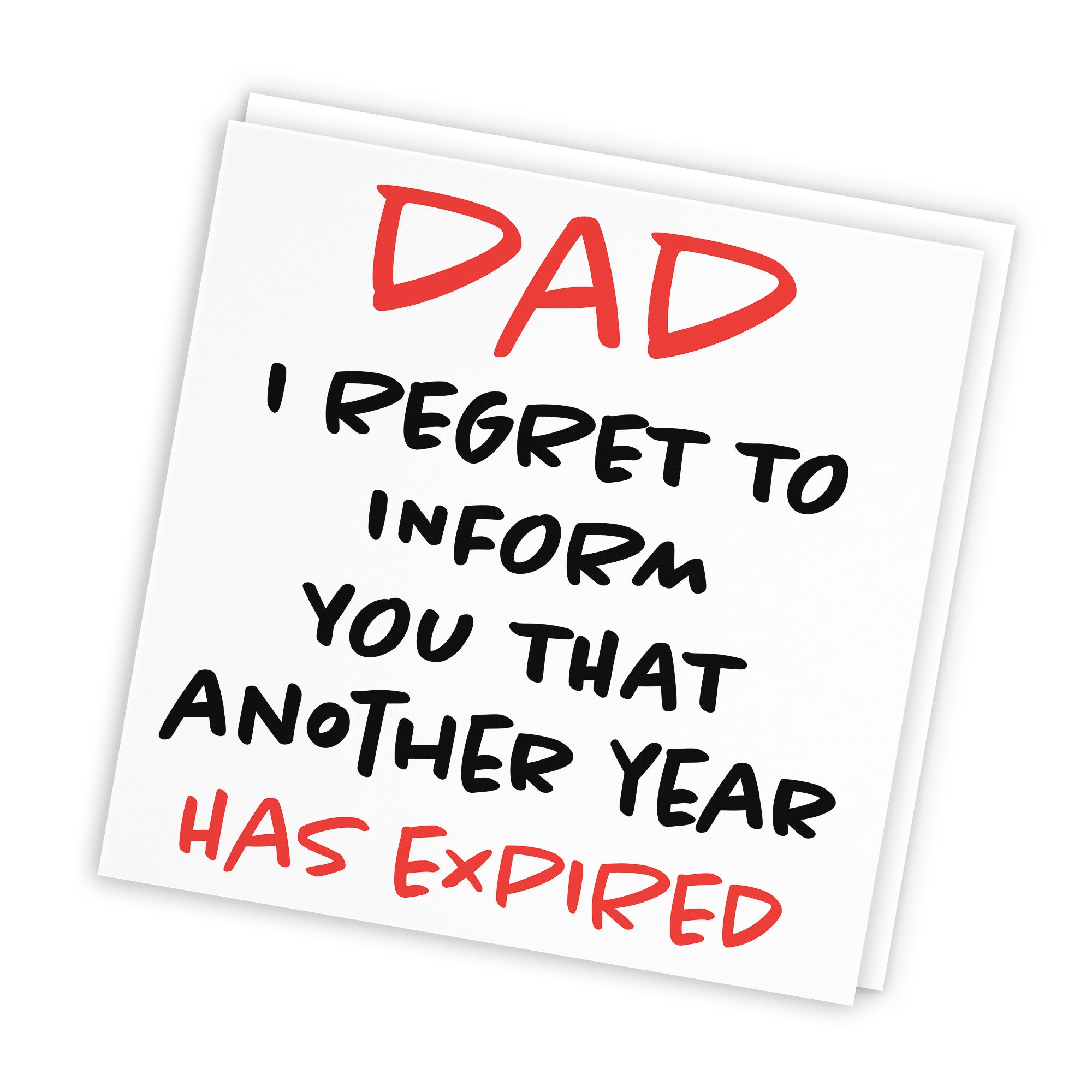Dad Birthday Card Funny Retro - Default Title (TH03227)