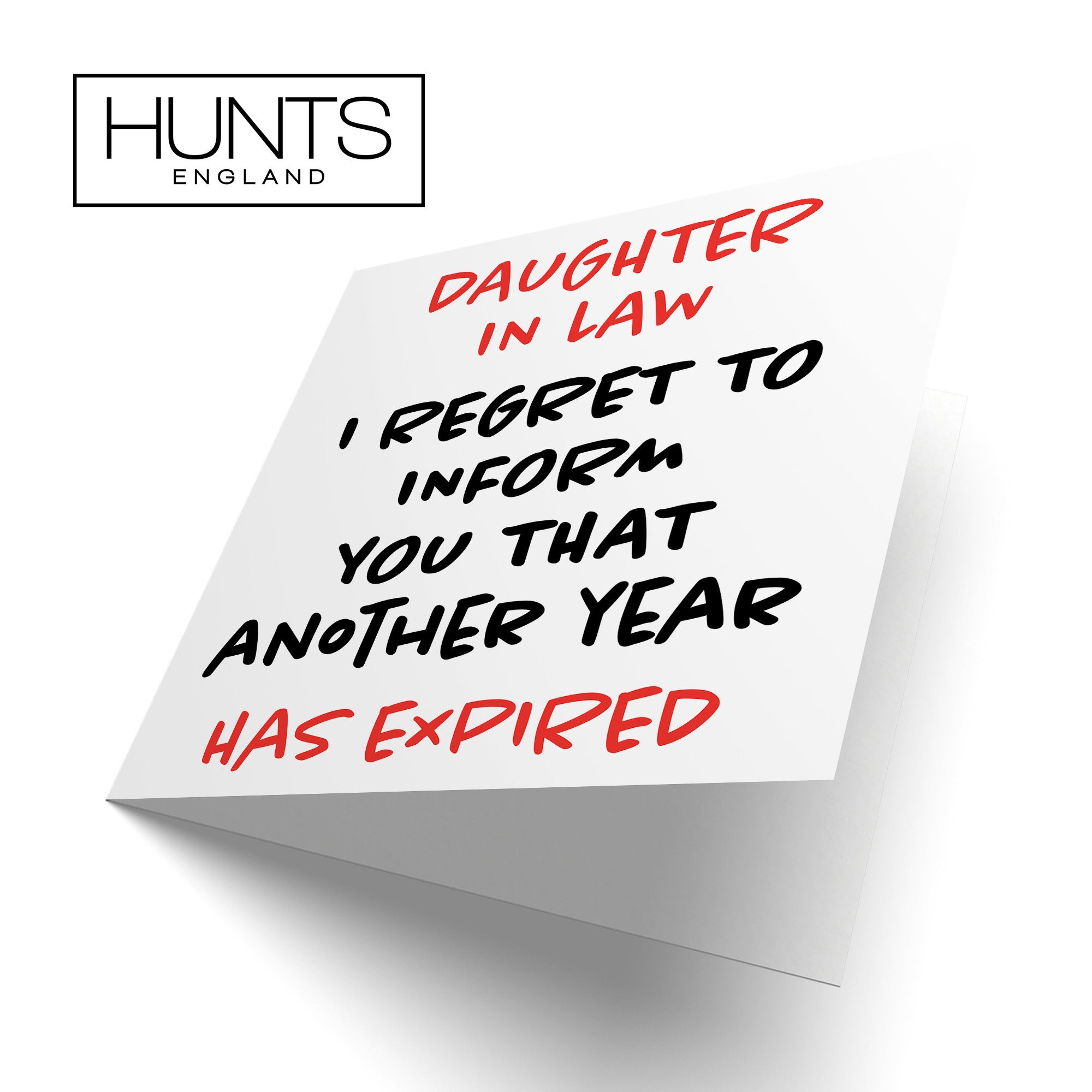 Daughter In Law Birthday Card Funny Retro - Default Title (TH03228)