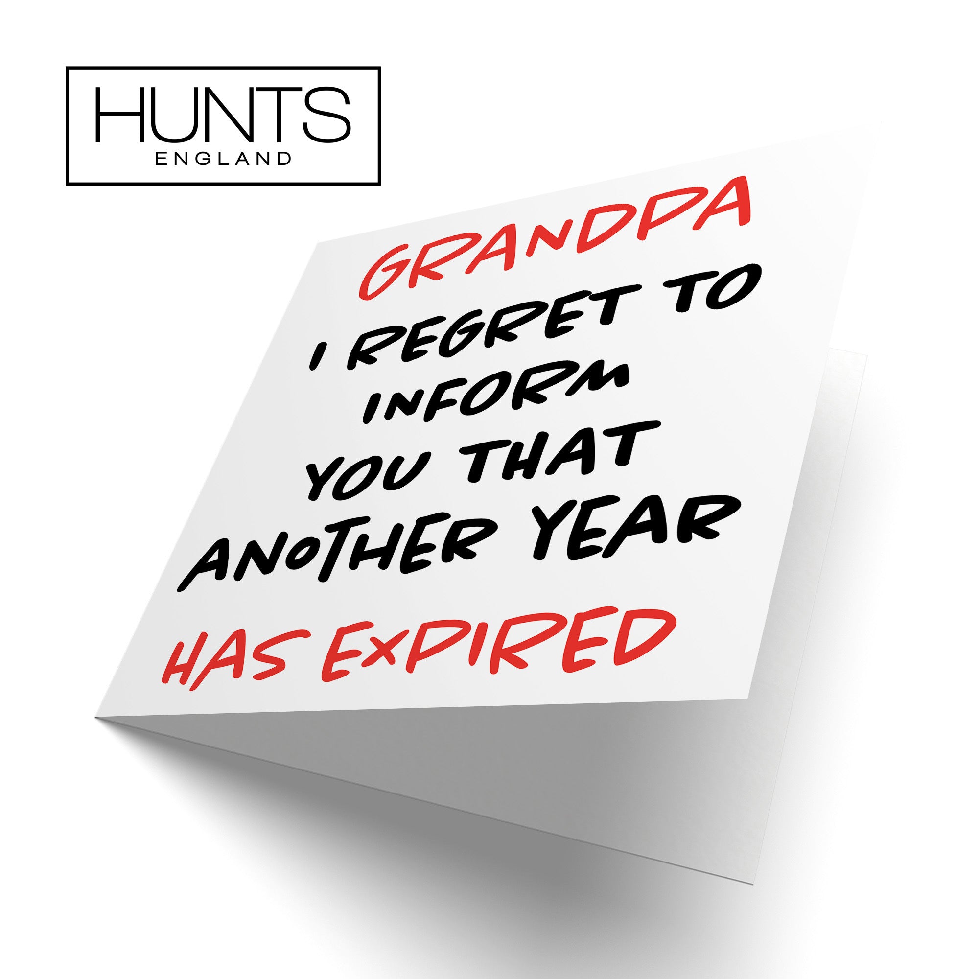 Grandpa Birthday Card Funny Retro - Default Title (TH03240)