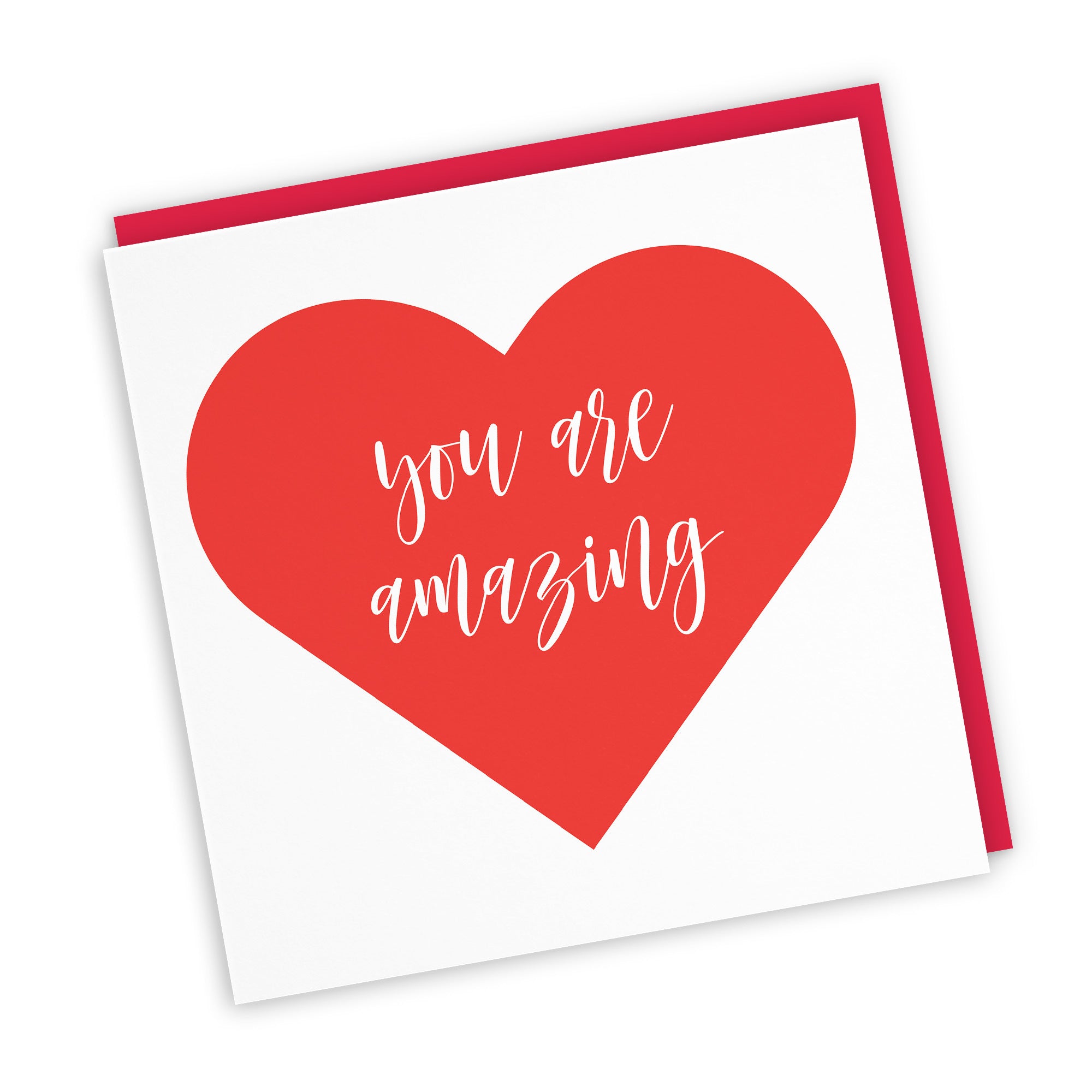 You Are Amazing Card Love Heart - Default Title (TH03286)