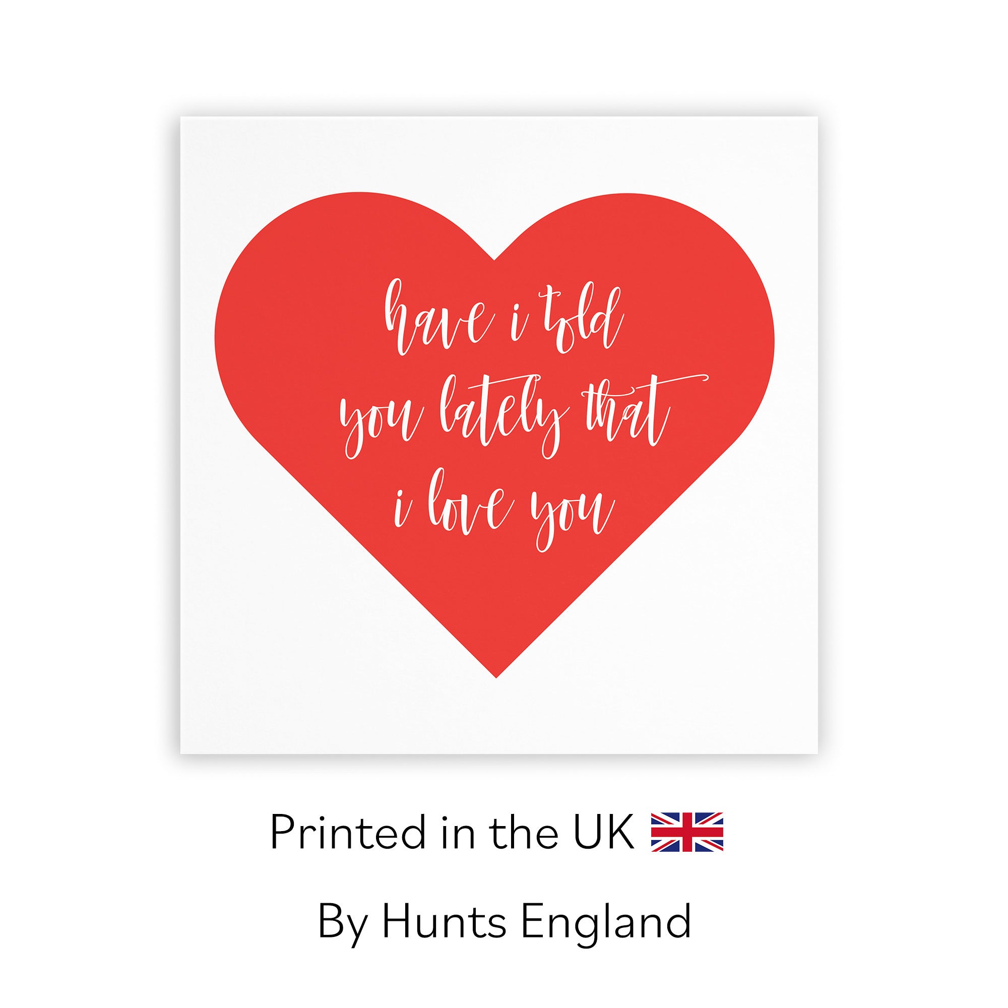 Have I Told You Lately Card Love Heart - Default Title (TH03287)