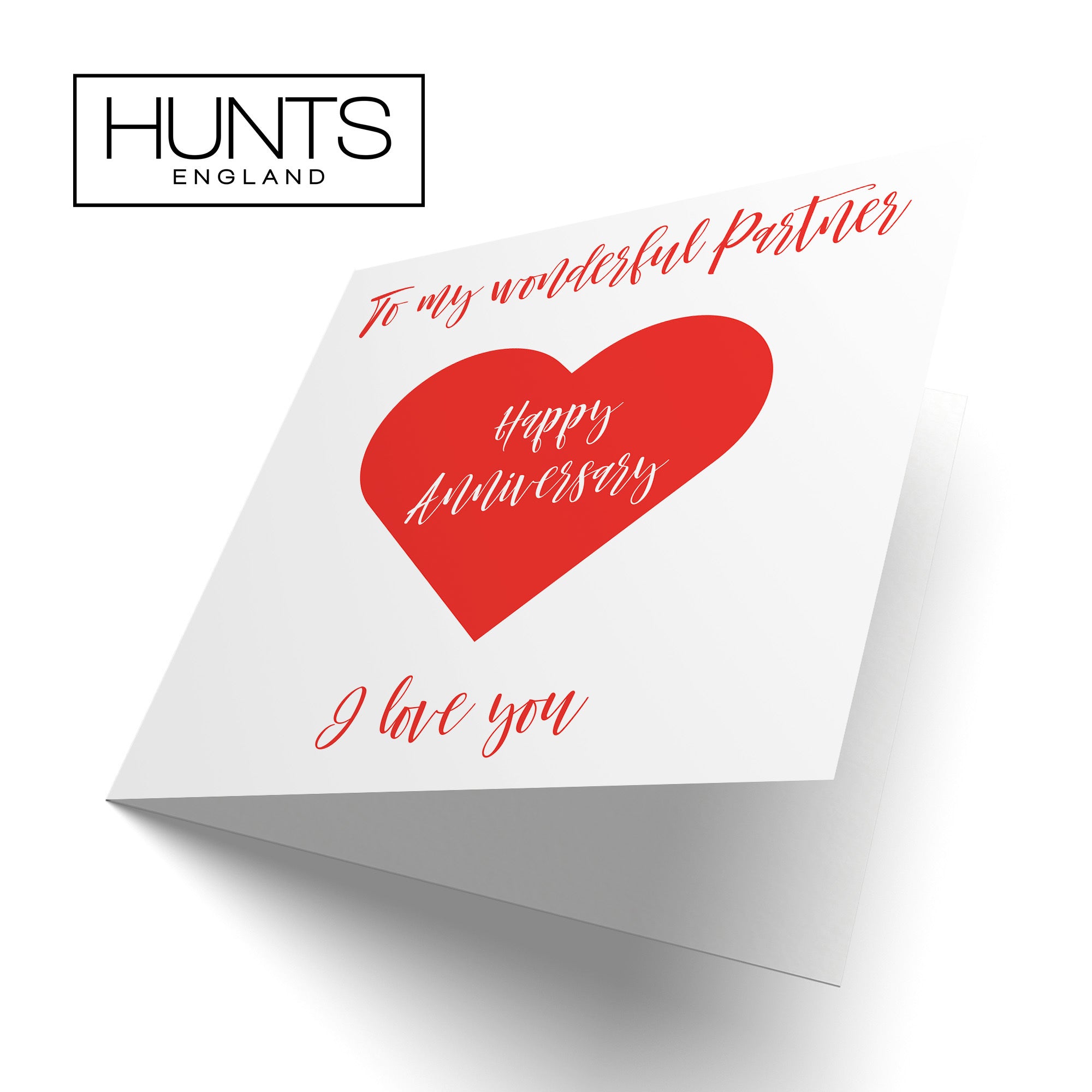 Partner Anniversary Card Love Heart - Default Title (TH03300)