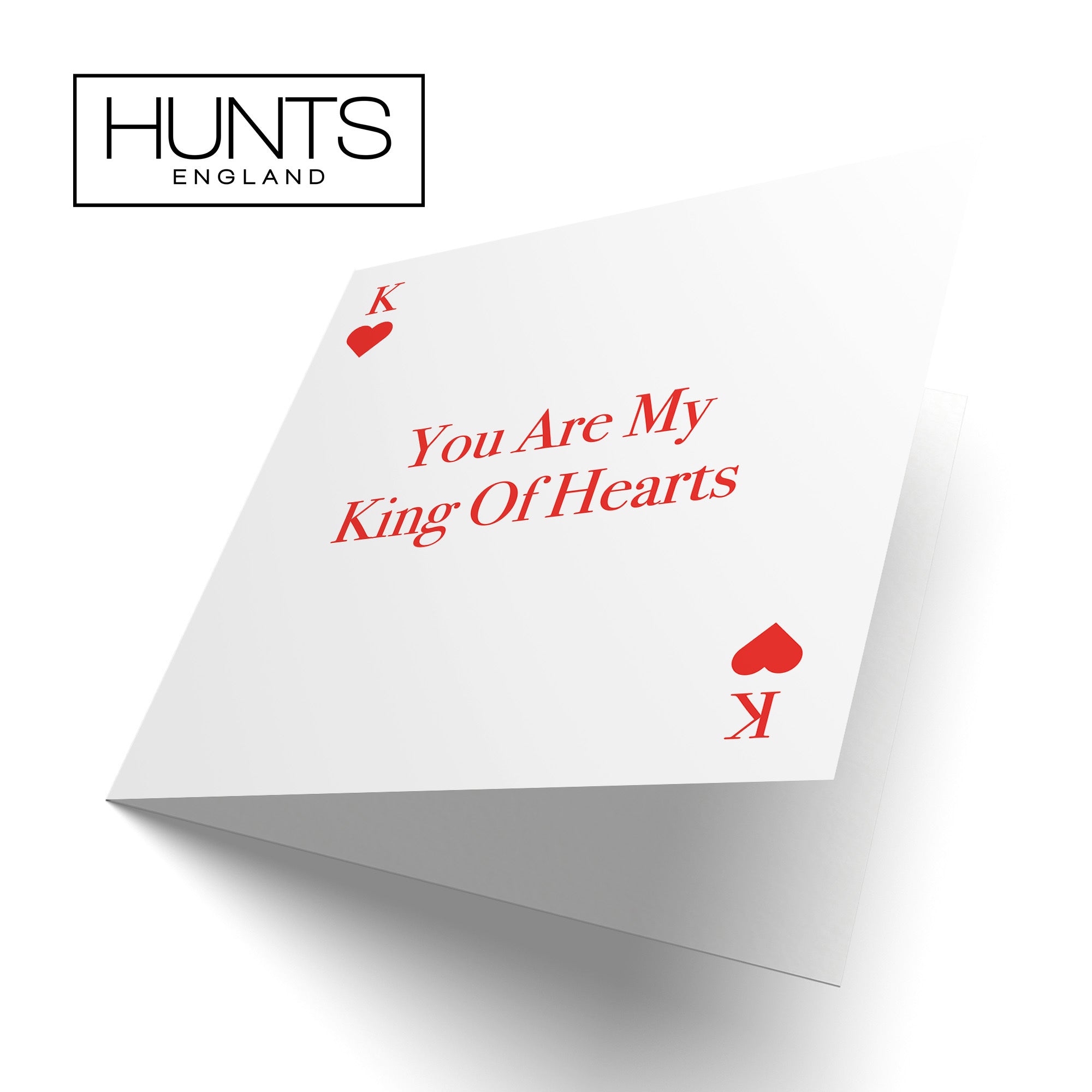 You Are My King Of Hearts Card Love Heart - Default Title (TH03307)