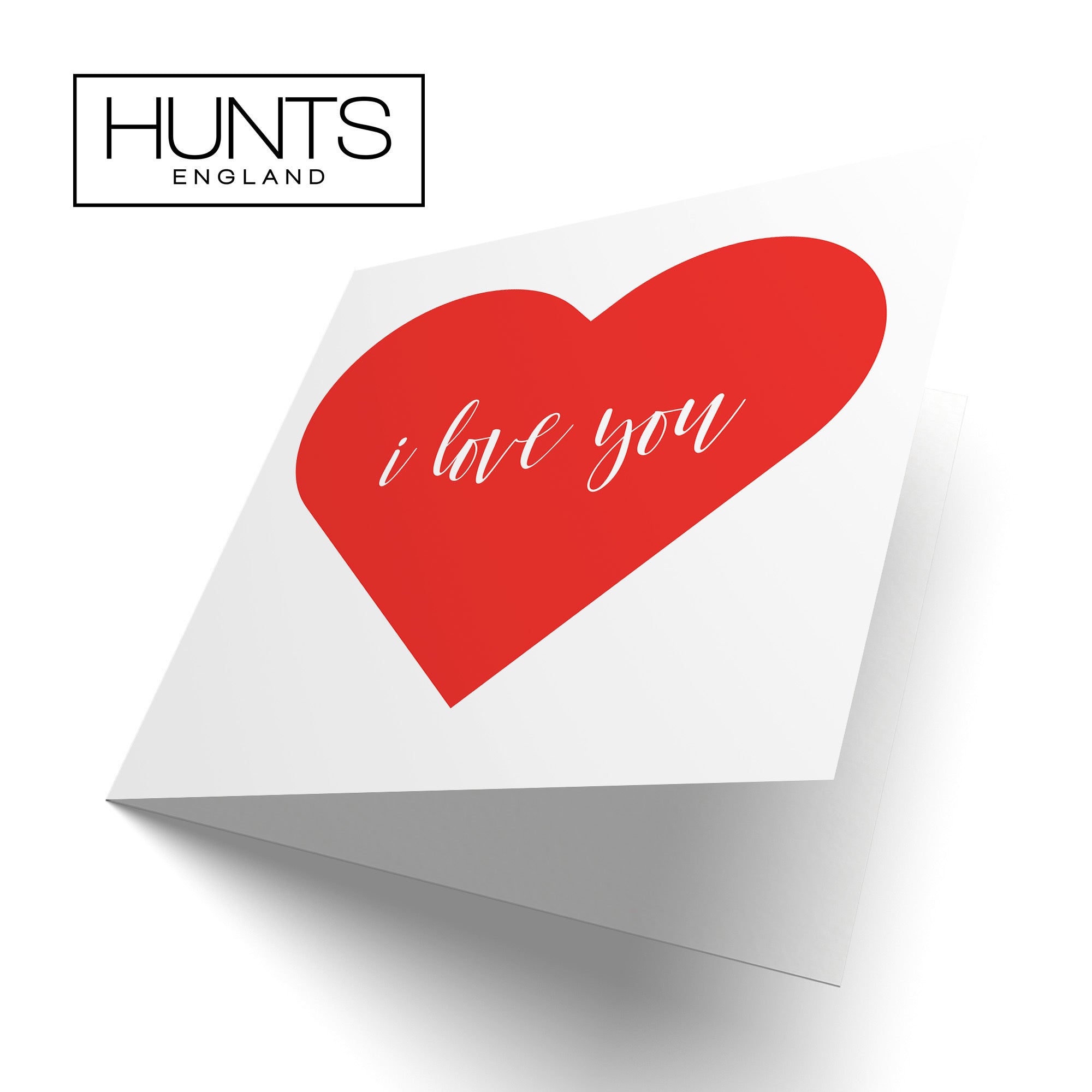 I Love You Card Love Heart - Default Title (TH03311)