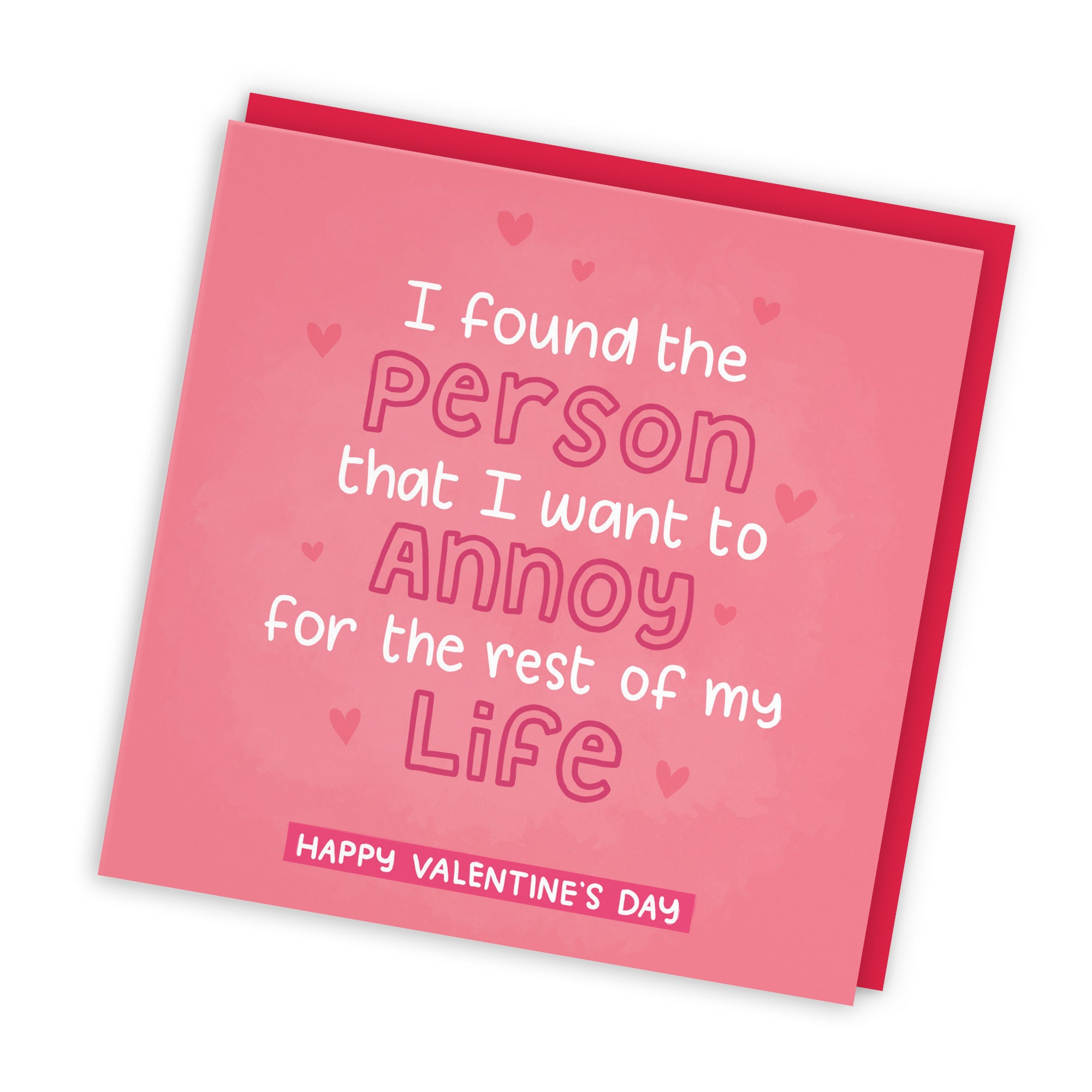 Funny Valentine's Day Card I Found The Person Words - Default Title (TH03325)