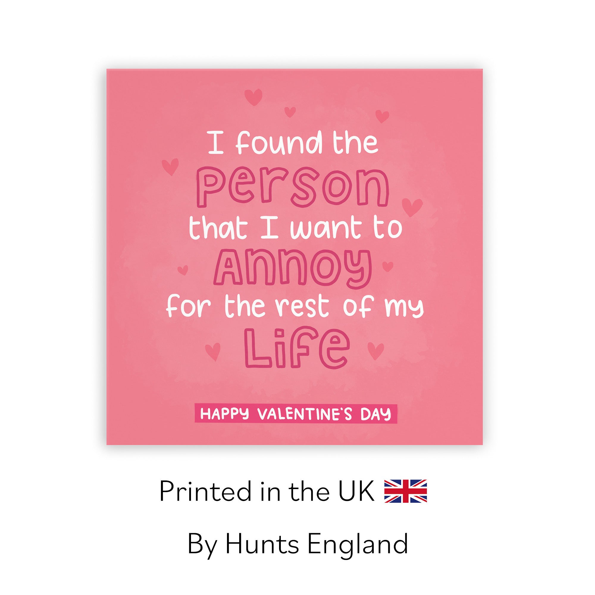 Funny Valentine's Day Card I Found The Person Words - Default Title (TH03325)
