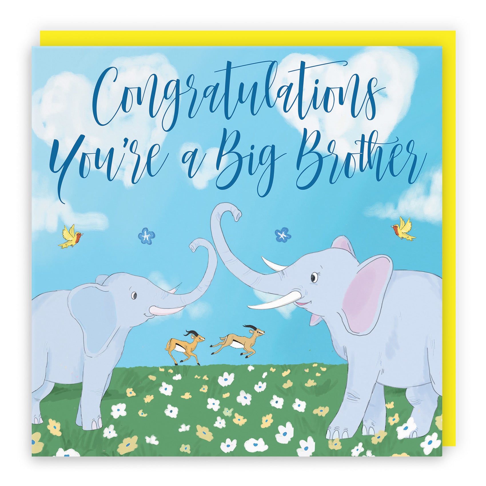You're A Big Brother Card Elephants Cute Animals - Default Title (TH03389)