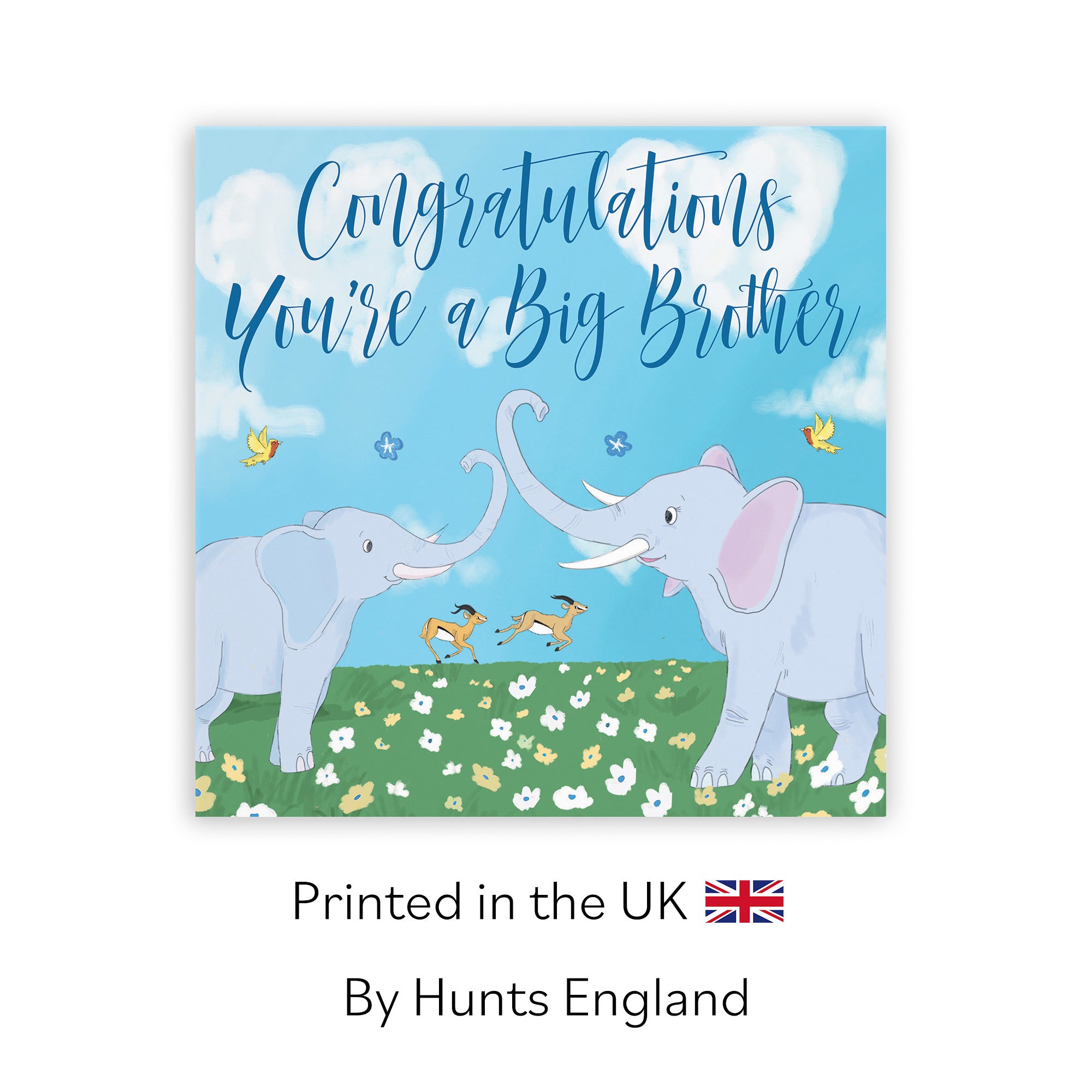 You're A Big Brother Card Elephants Cute Animals - Default Title (TH03389)