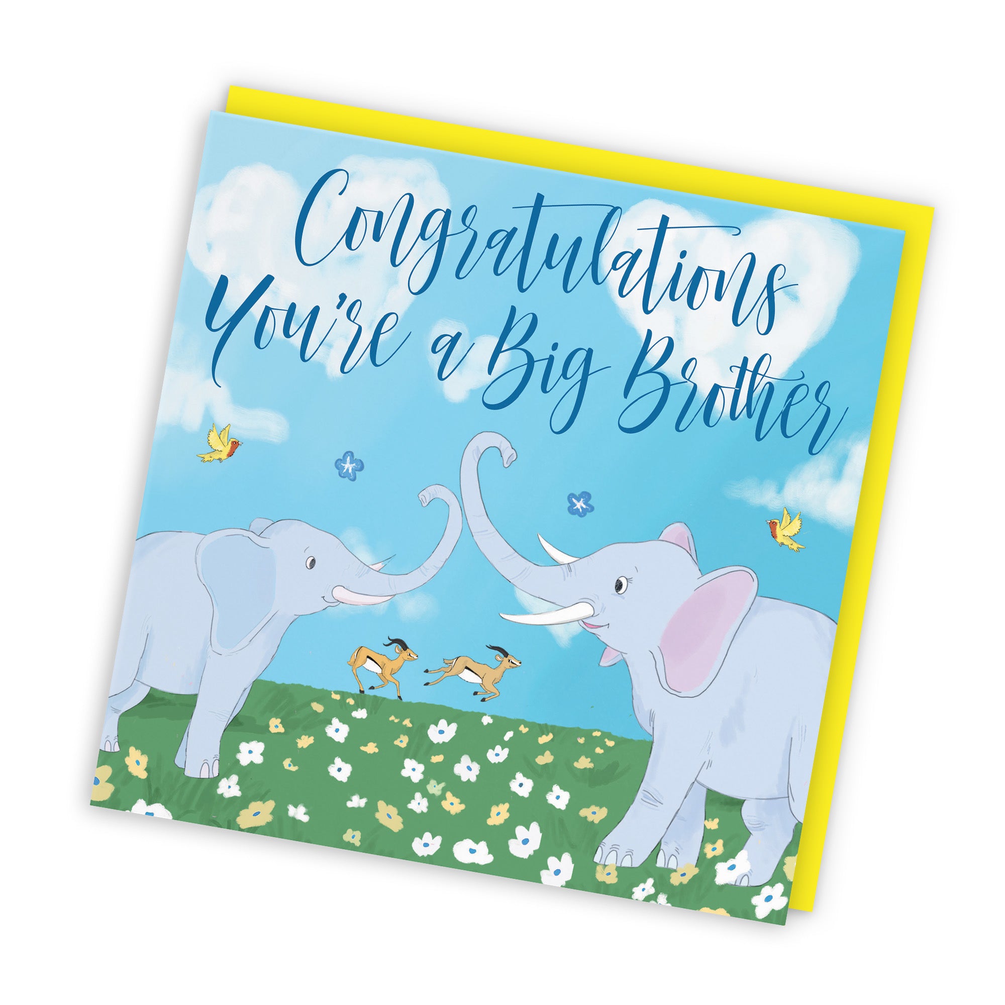 You're A Big Brother Card Elephants Cute Animals - Default Title (TH03389)