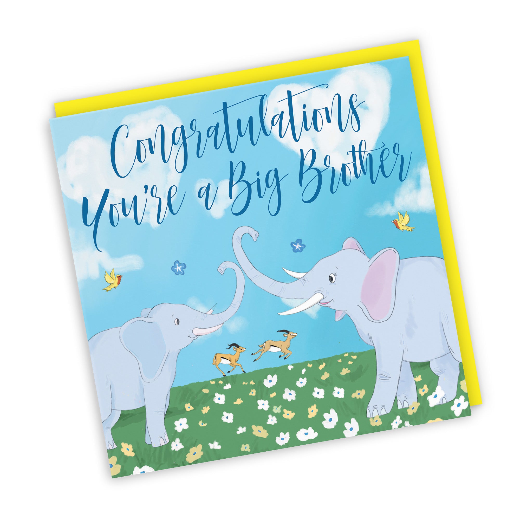 You're A Big Brother Card Elephants Cute Animals - Default Title (TH03389)