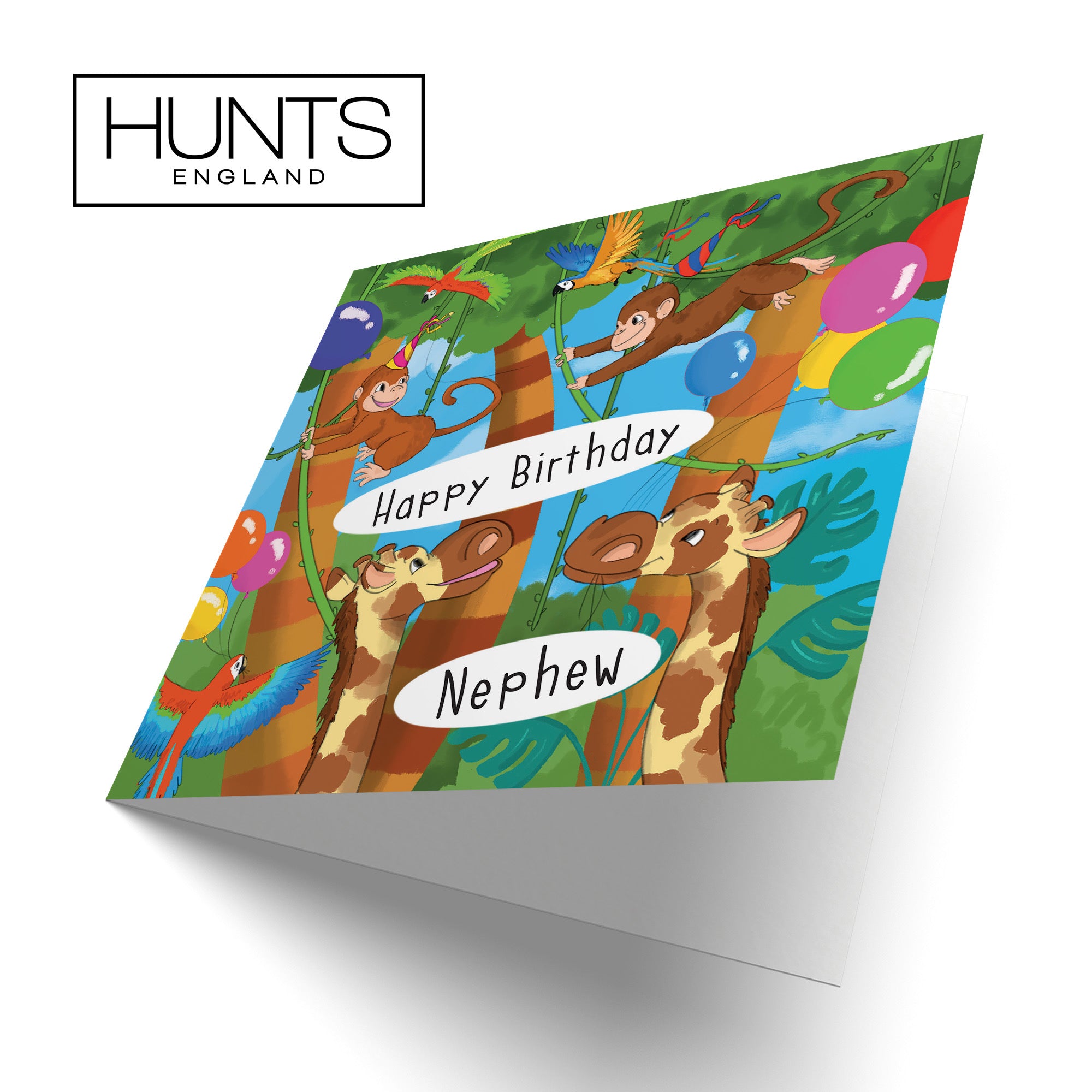 Nephew Monkey Birthday Card Jungle - Default Title (TH03406)