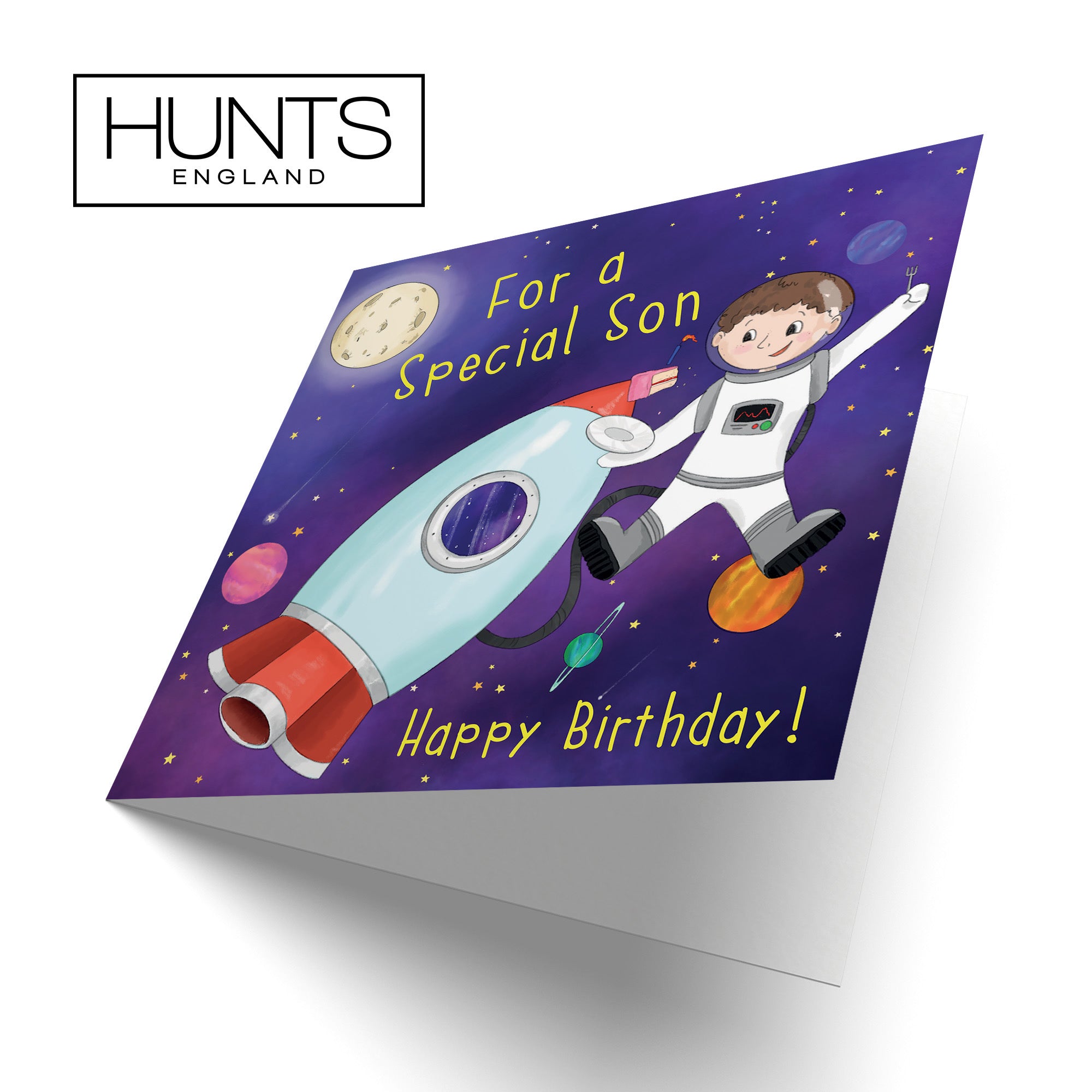 Son Children's Birthday Space Rocket Card Adventurers - Default Title (TH03454)