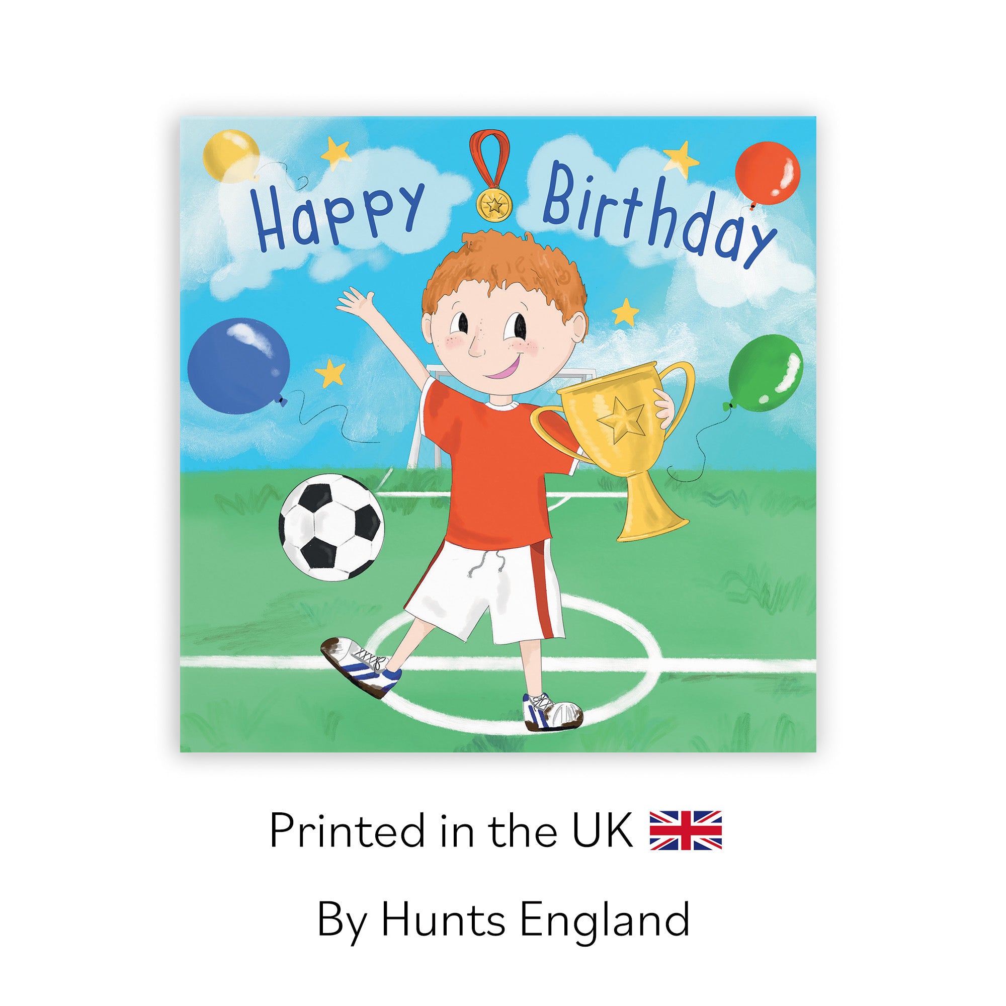 Football Boys Birthday Card Adventurers - Default Title (TH03457)