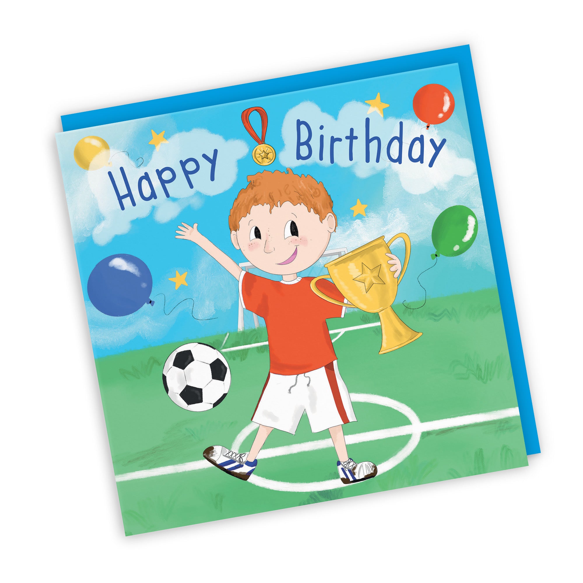 Football Boys Birthday Card Adventurers - Default Title (TH03457)
