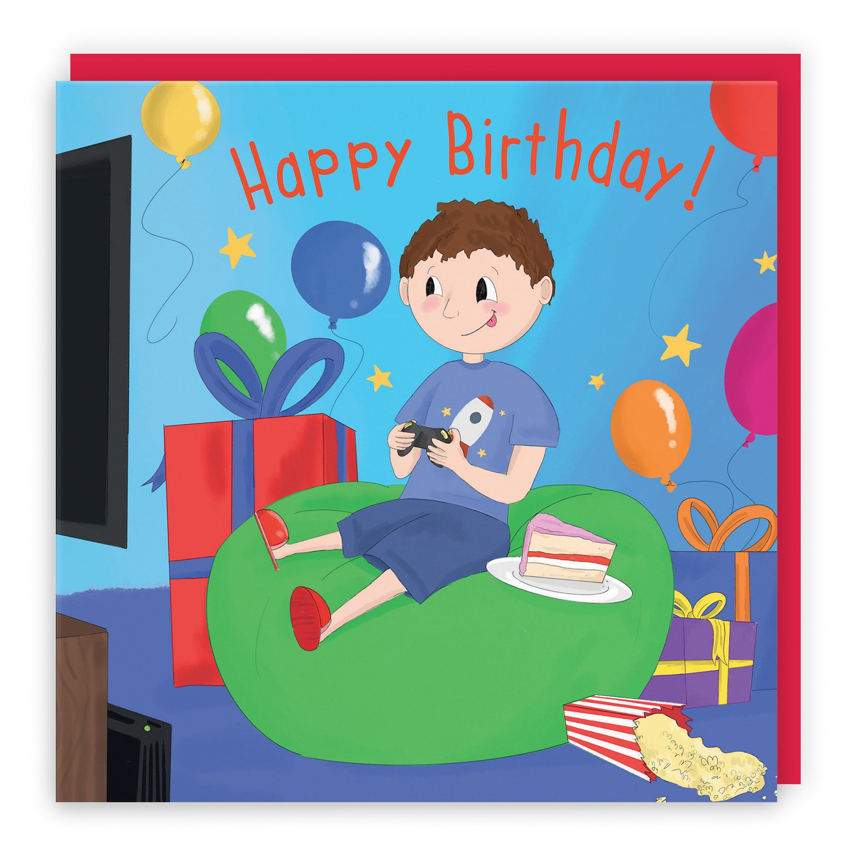 Gaming Boys Birthday Card Adventurers - Default Title (TH03471)