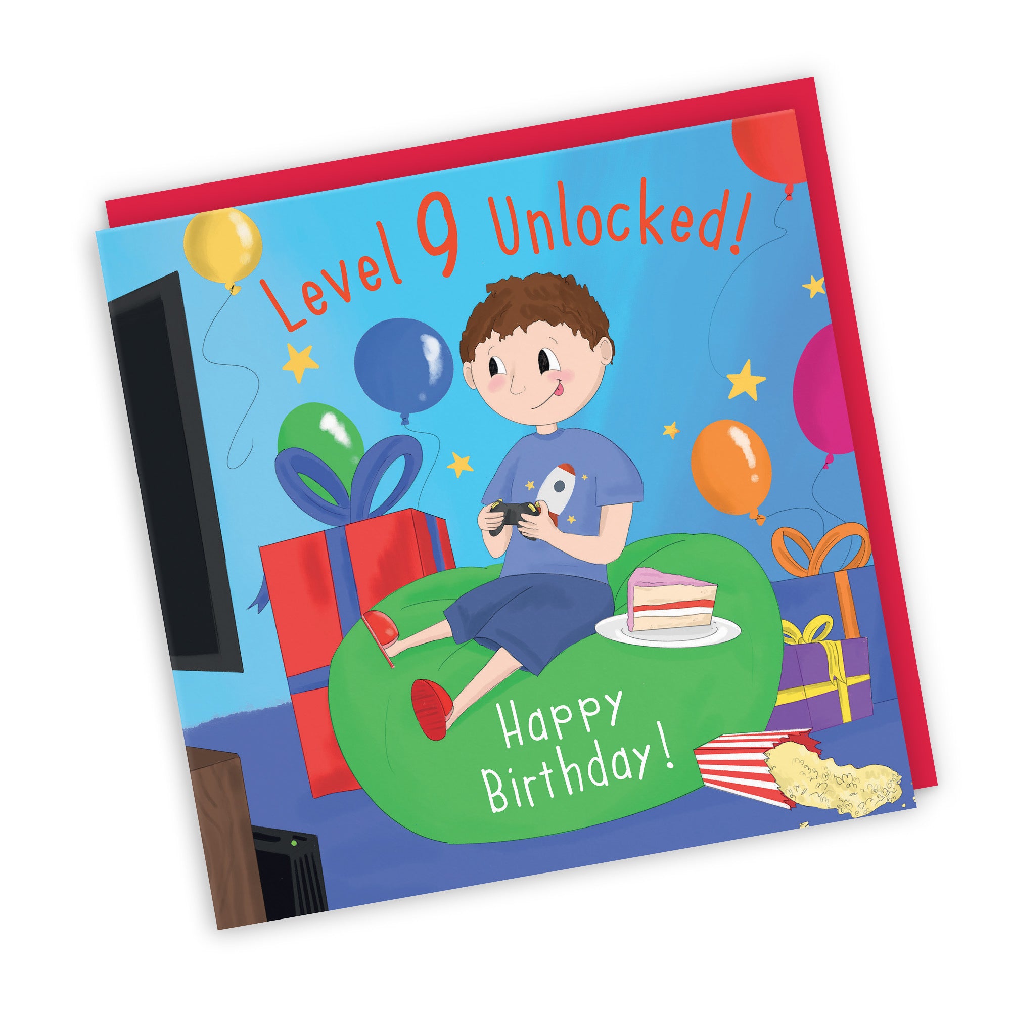 9th Boys Birthday Gaming Card Adventurers - Default Title (TH03473)