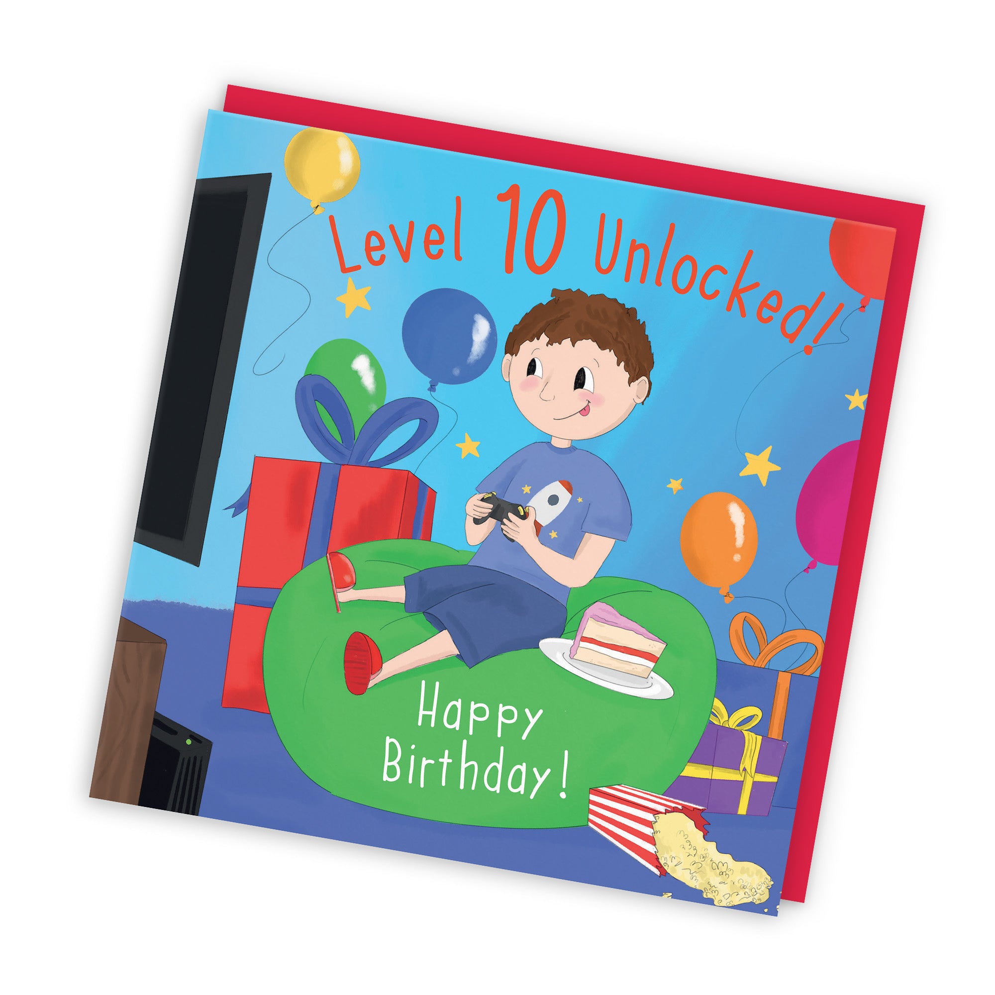 10th Boys Birthday Gaming Card Adventurers - Default Title (TH03474)