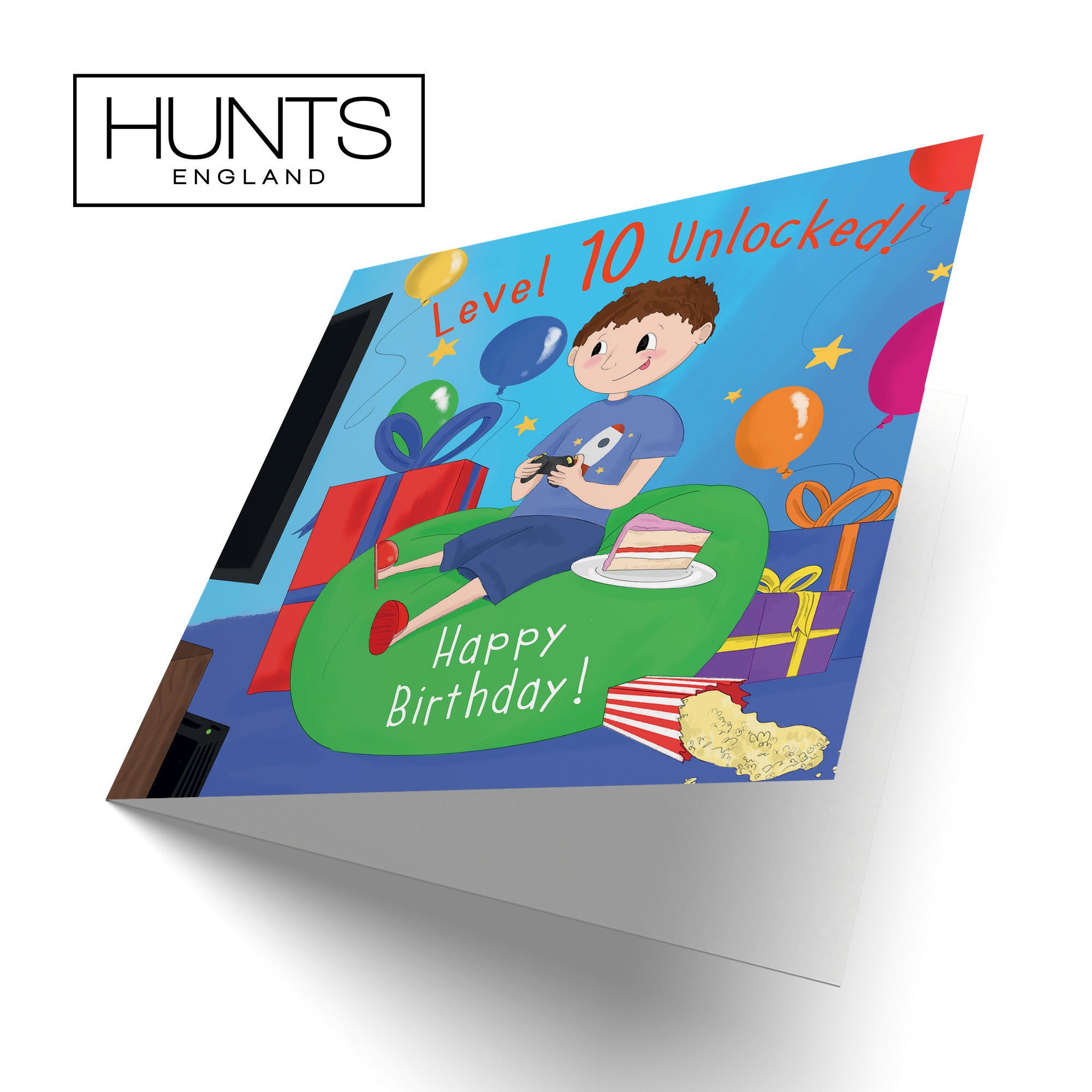 10th Boys Birthday Gaming Card Adventurers - Default Title (TH03474)