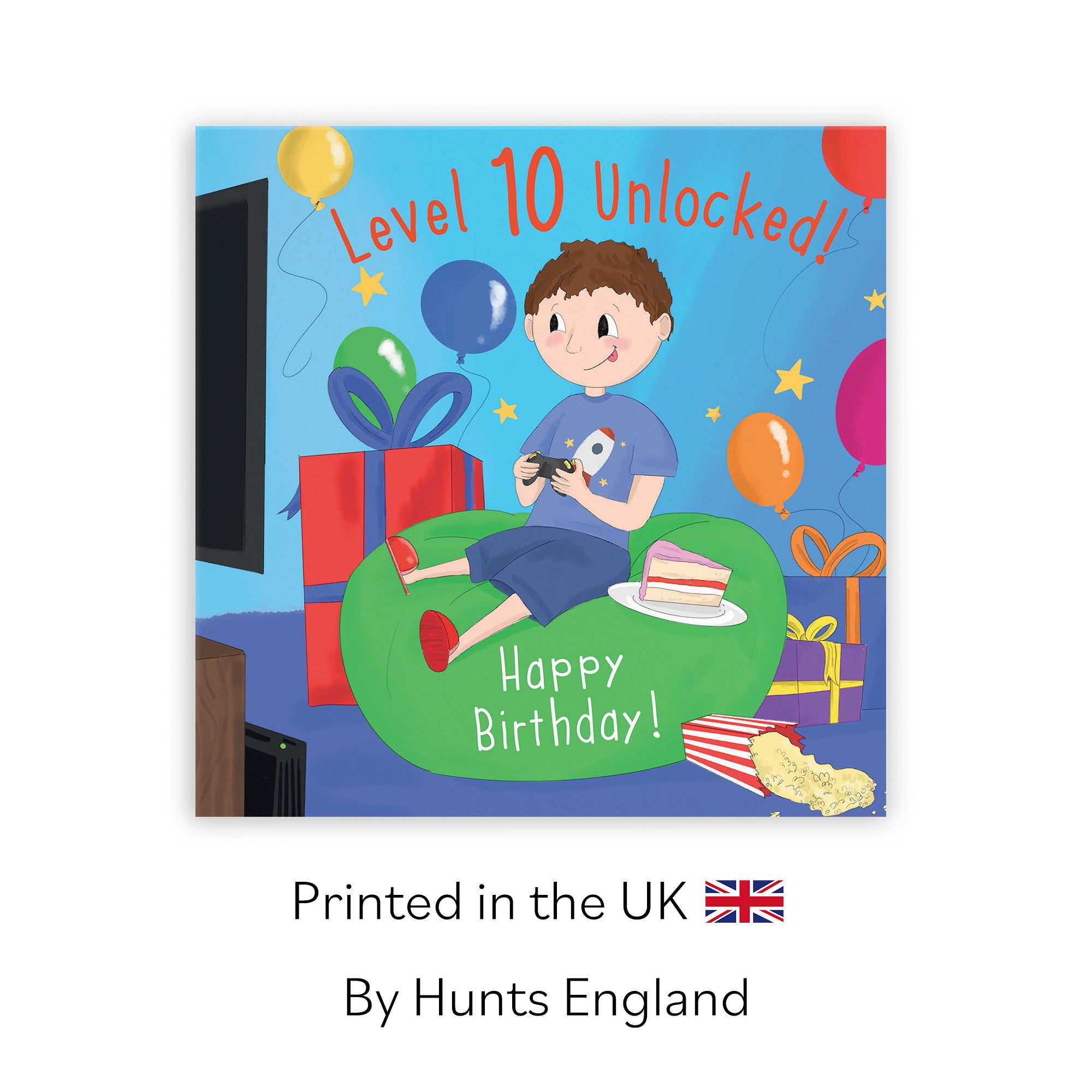 10th Boys Birthday Gaming Card Adventurers - Default Title (TH03474)
