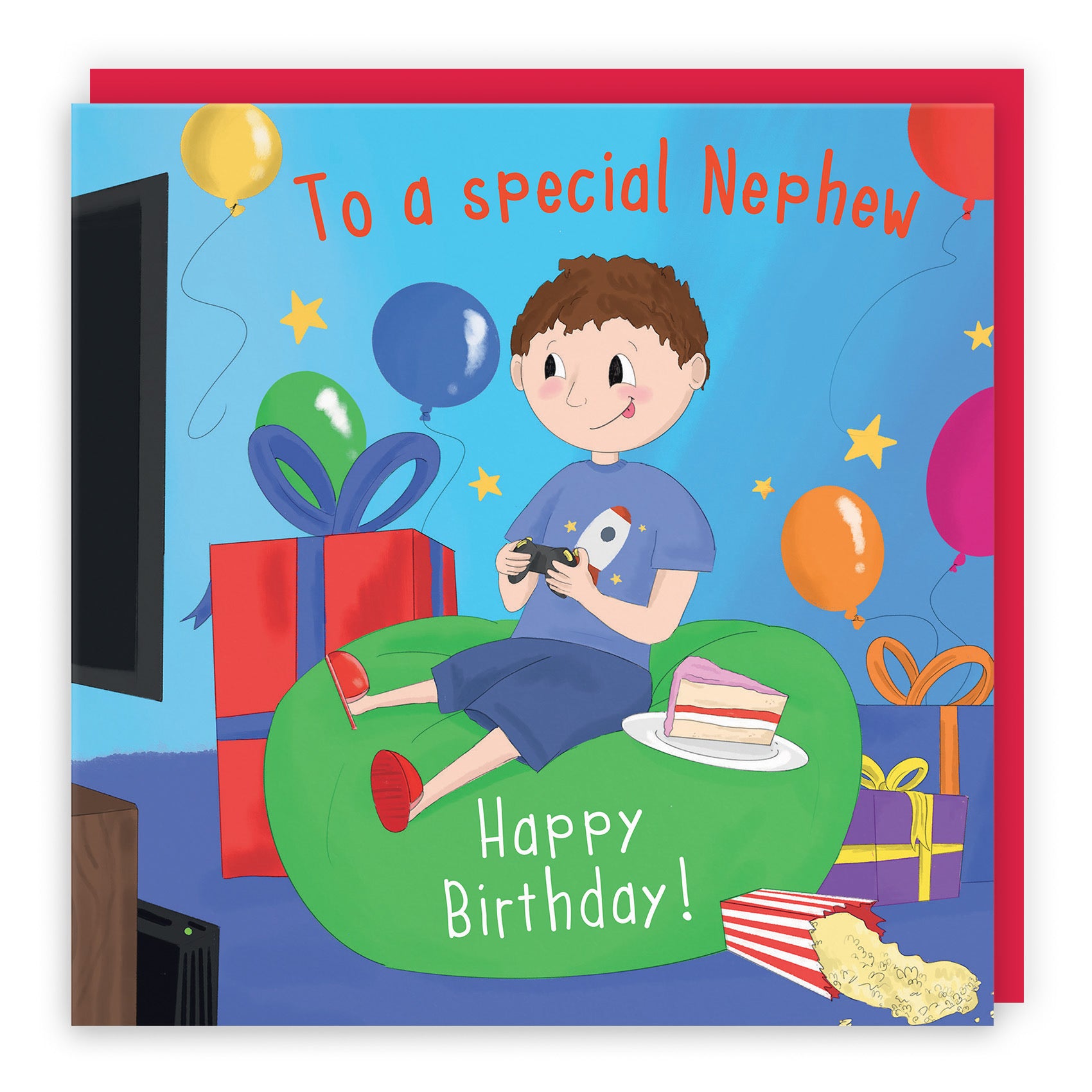 Nephew Birthday Gaming Card Adventurers - Default Title (TH03476)