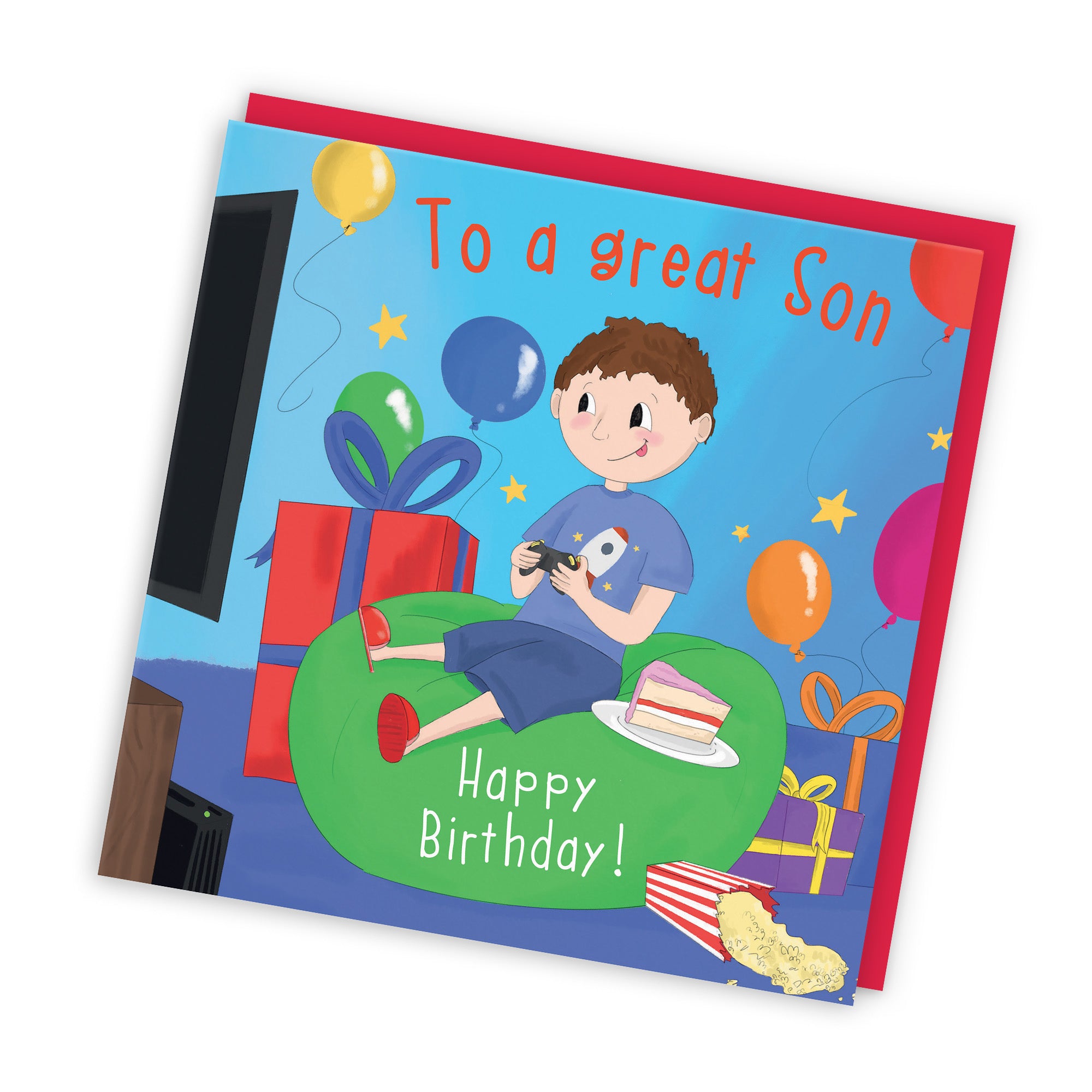 Son Birthday Gaming Card Adventurers - Default Title (TH03477)