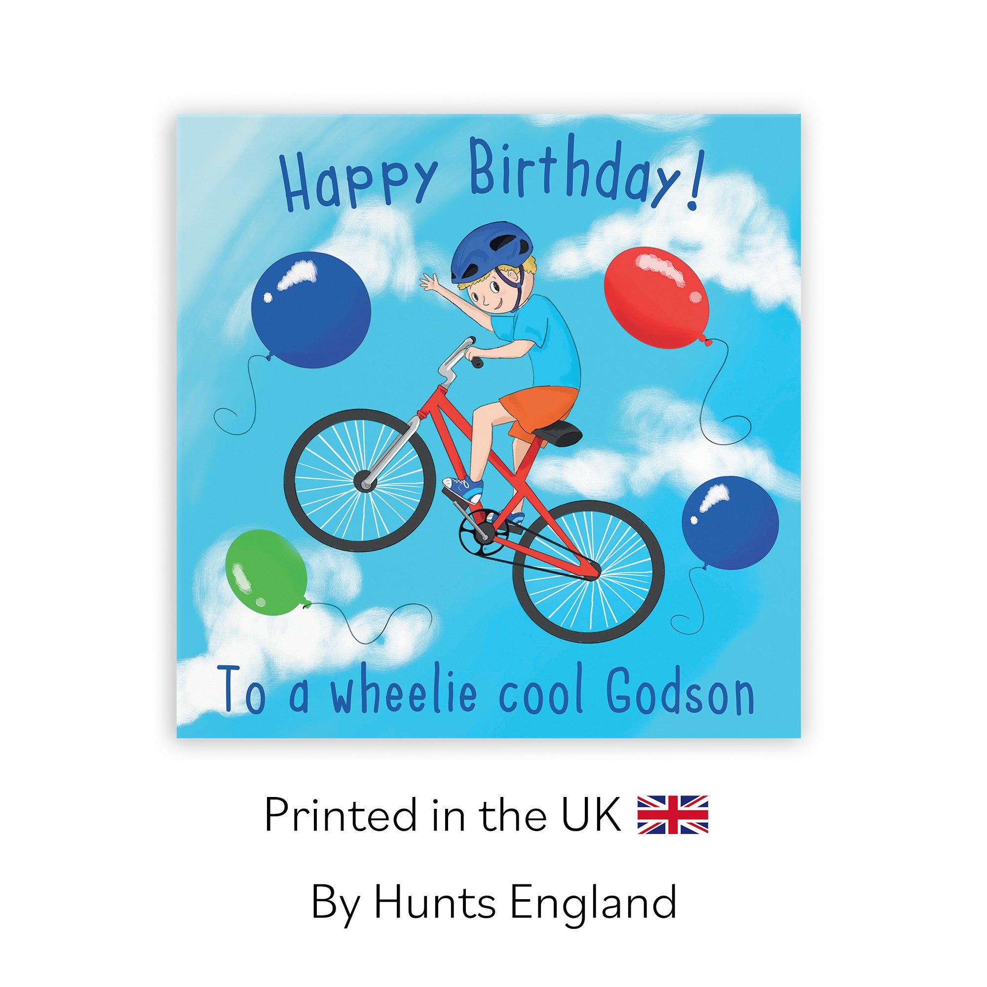Godson Boys BMX Bike Birthday Card Adventurers - Default Title (TH03492)