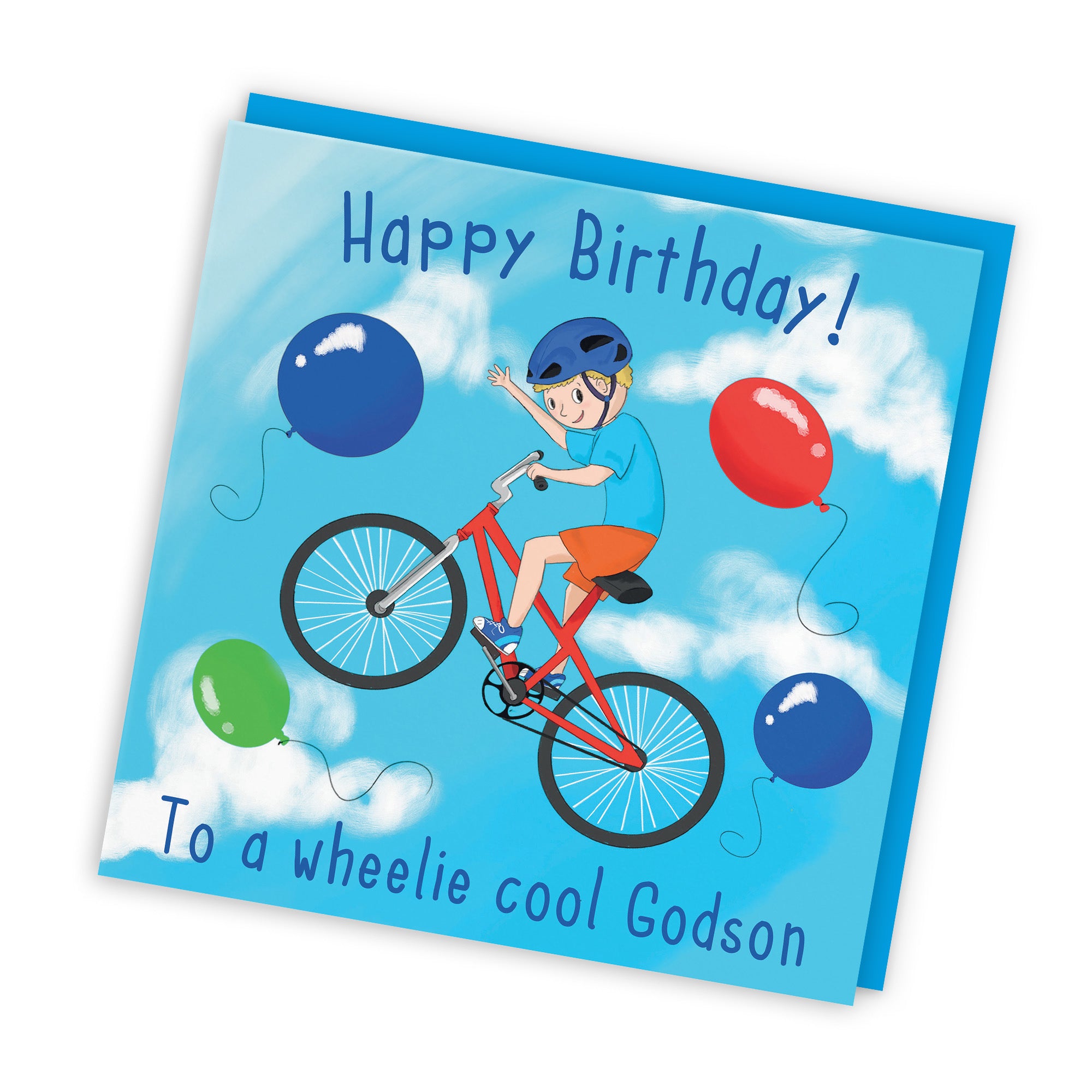 Godson Boys BMX Bike Birthday Card Adventurers - Default Title (TH03492)