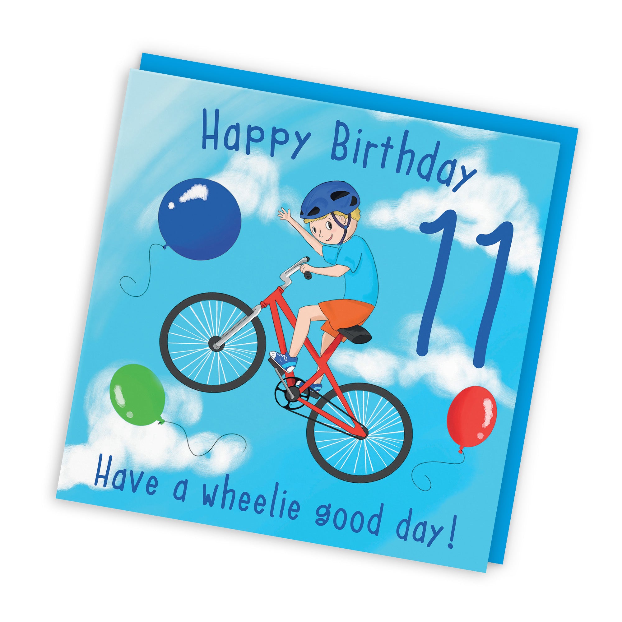11th Birthday Boys BMX Bike Card Adventurers - Default Title (TH03494)