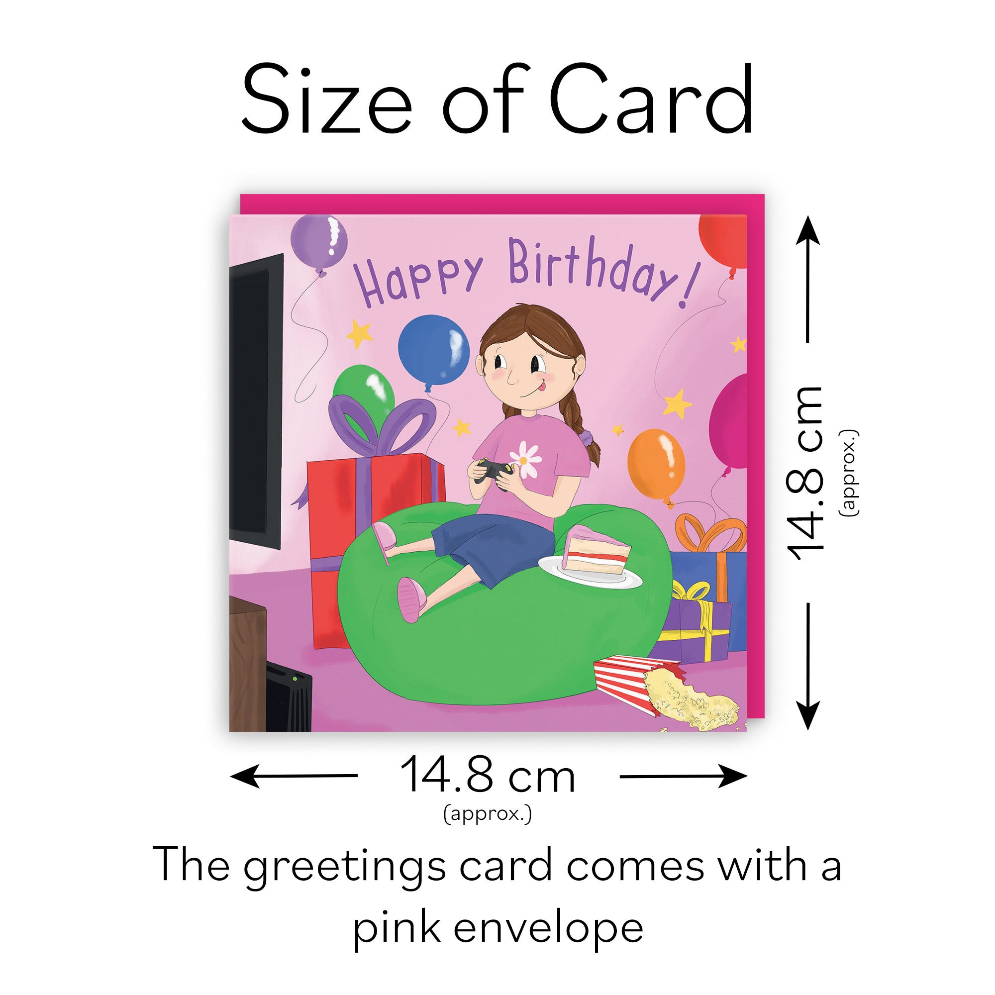 Gaming Girls Birthday Card Adventurers - Default Title (TH03496)